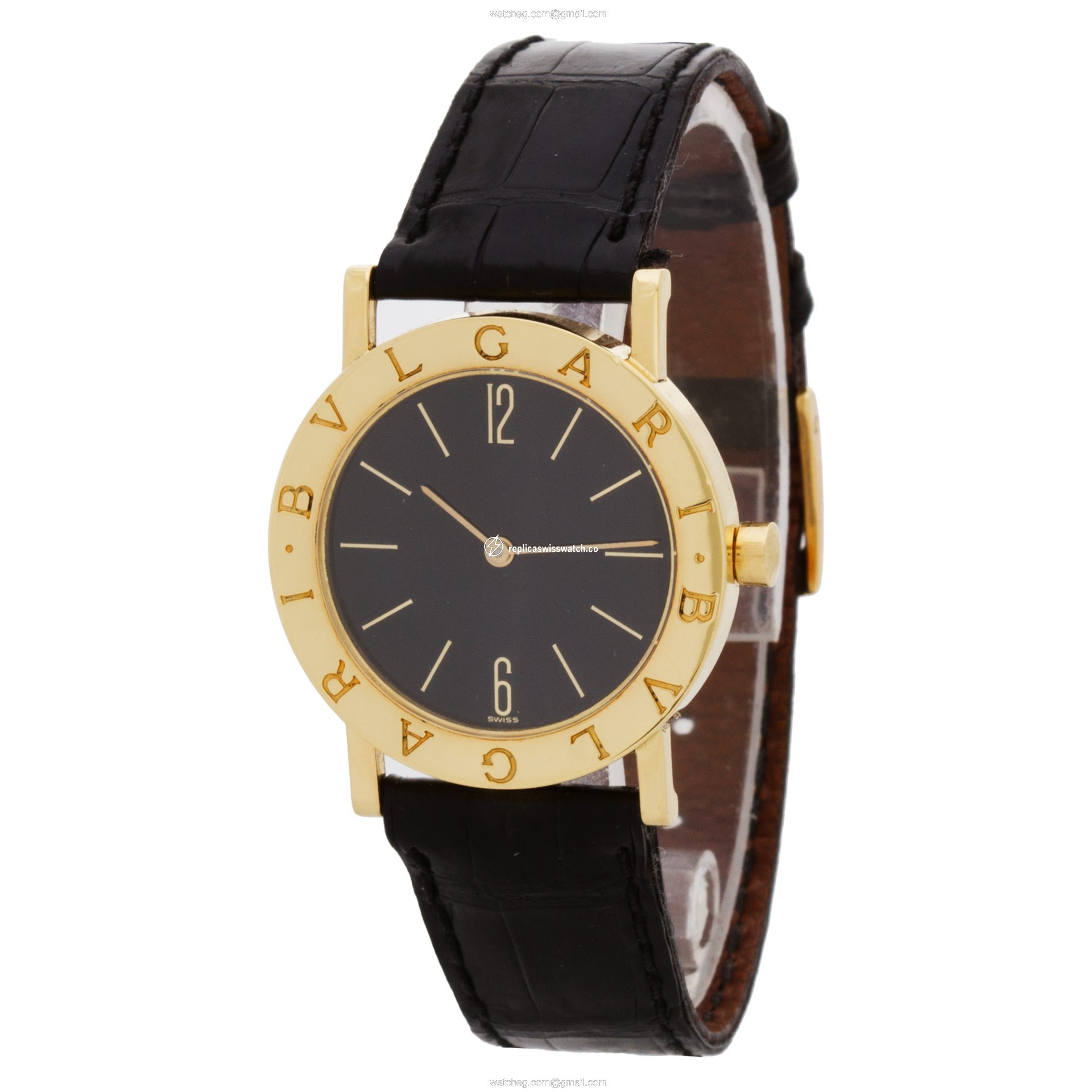 Bvlgari BB 30 GL Classic Quartz Female 18k yellow gold Replica