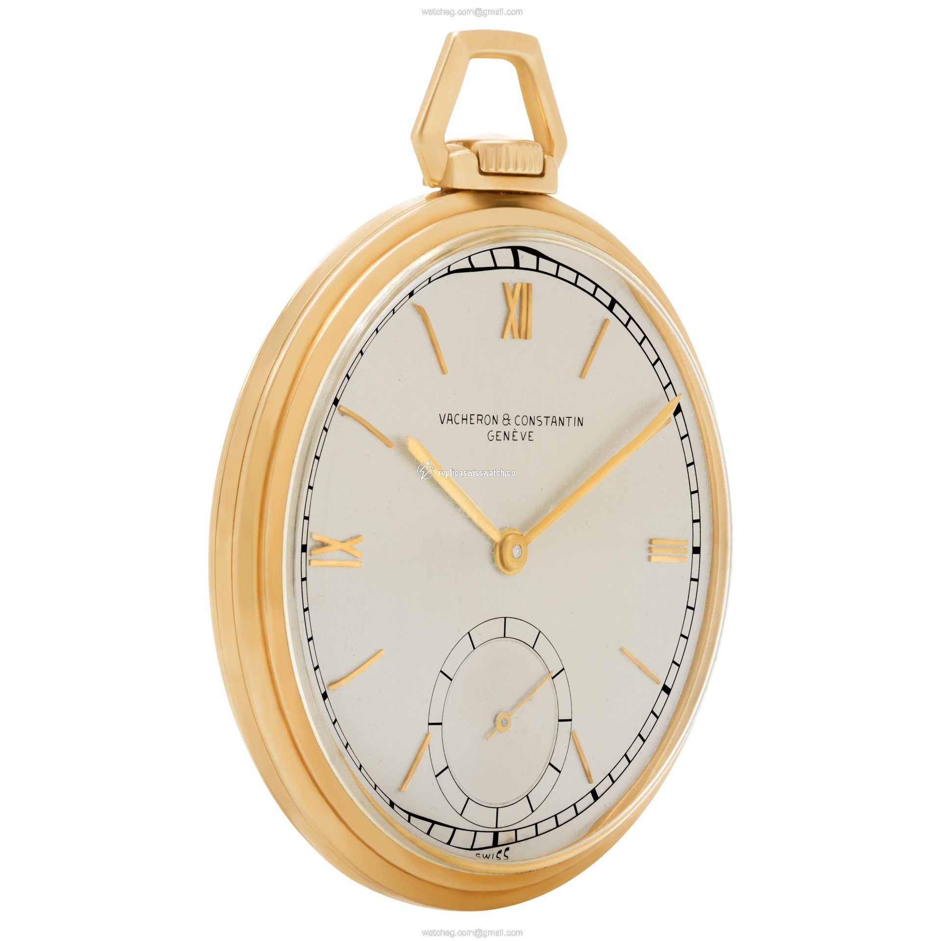 Vacheron Constantin 6207639 pocket watch Manual Male 14k yellow gold Replica