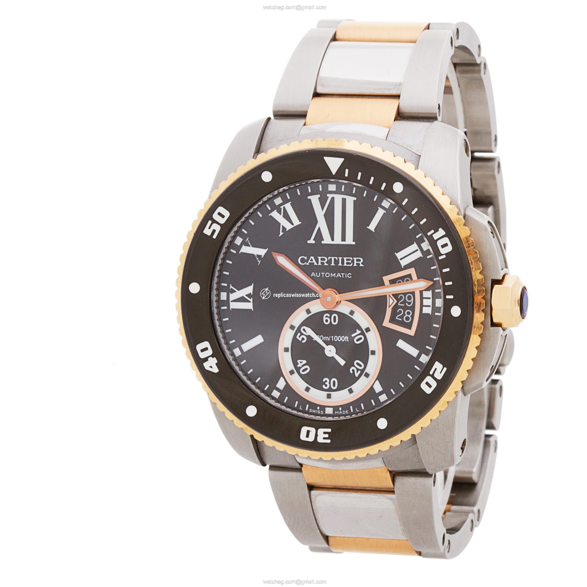 Cartier w7100054 Calibre Automatic Male Stainless Steel Replica