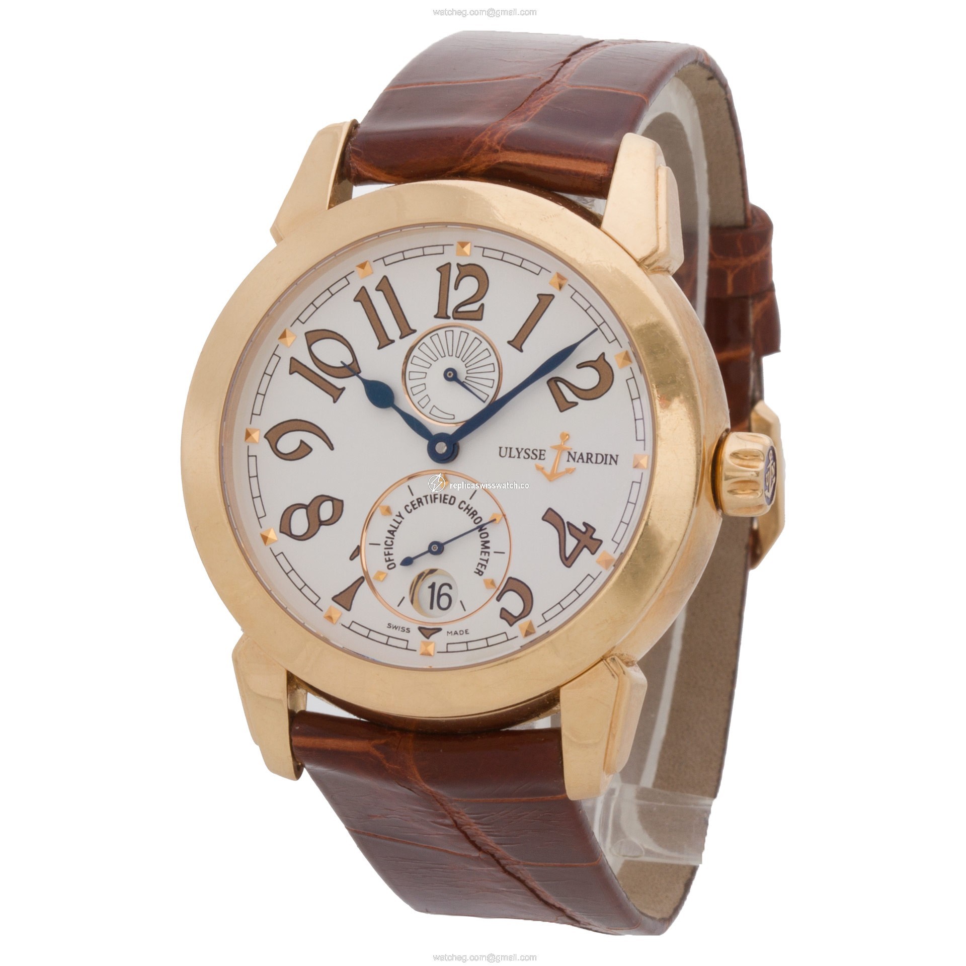 Ulysse Nardin 276-88/033 Classic Automatic Male 18k yellow gold Replica