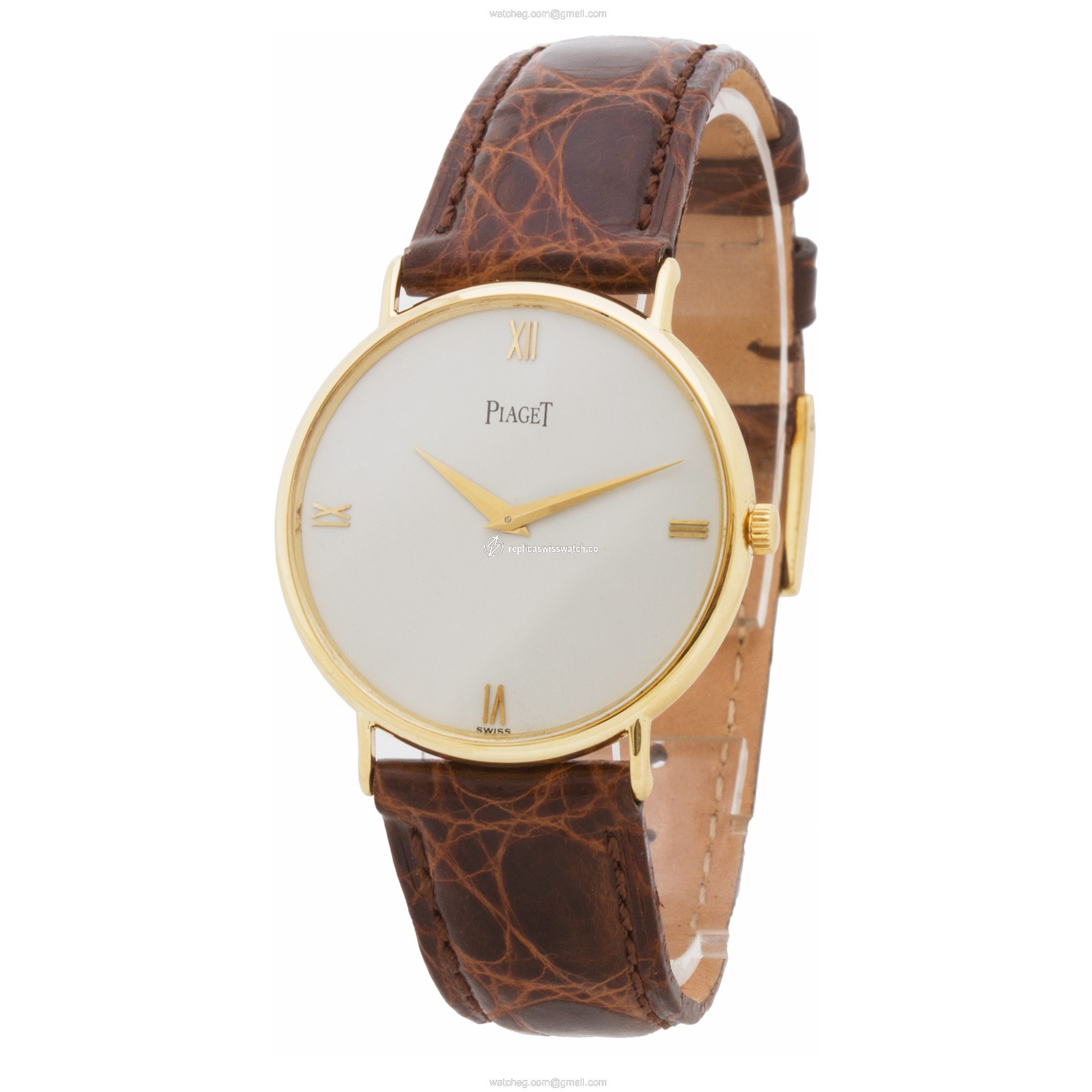 Piaget 8065 Classic Quartz Unisex 18k yellow gold Replica