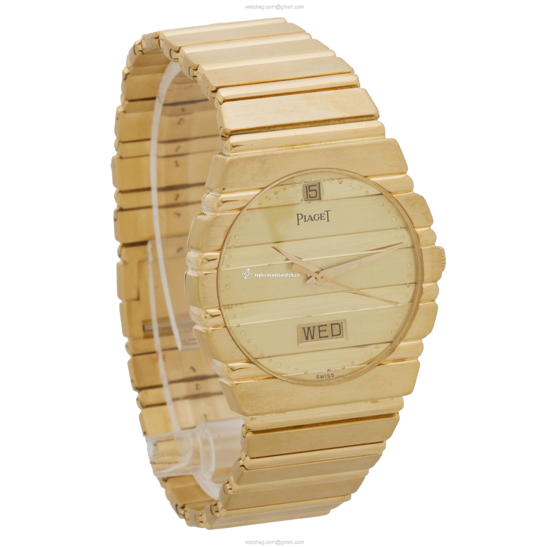 Piaget 15562c701 Polo Quartz Male 18k yellow gold Replica