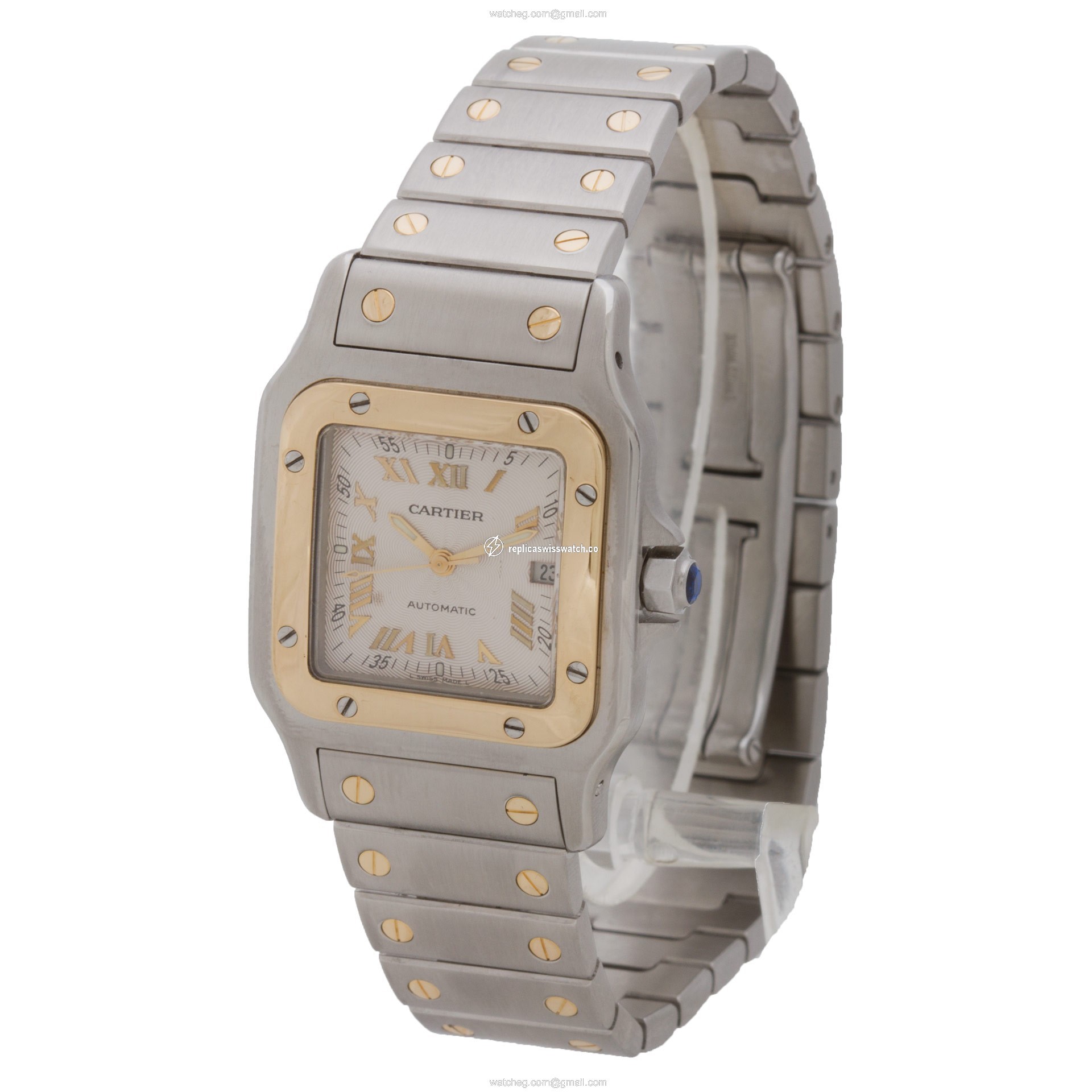Cartier w20041c4 Santos Automatic Male Stainless Steel Replica