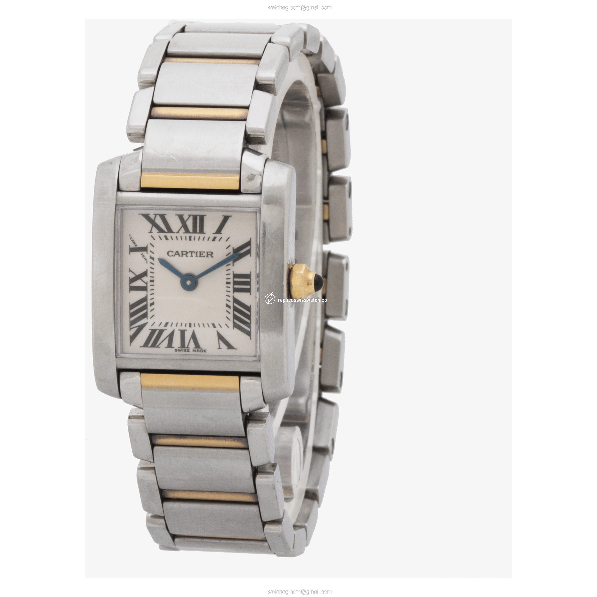 Cartier 345520CD Tank Francaise Quartz Female Stainless Steel Replica