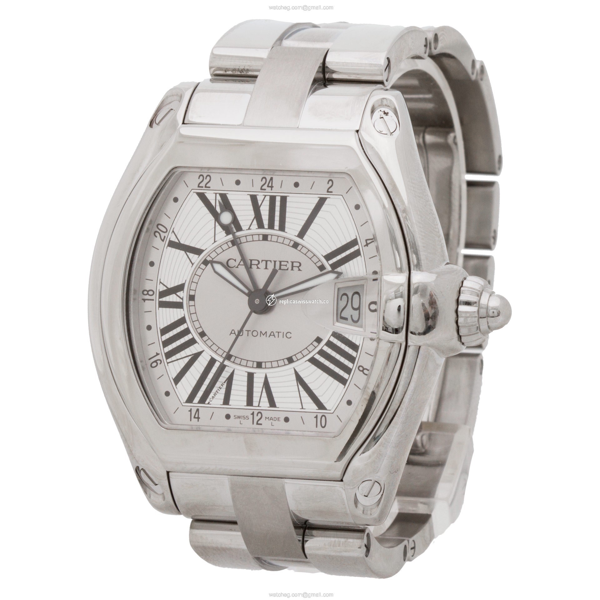 Cartier W6206017 Roadster Automatic Male Stainless Steel Replica