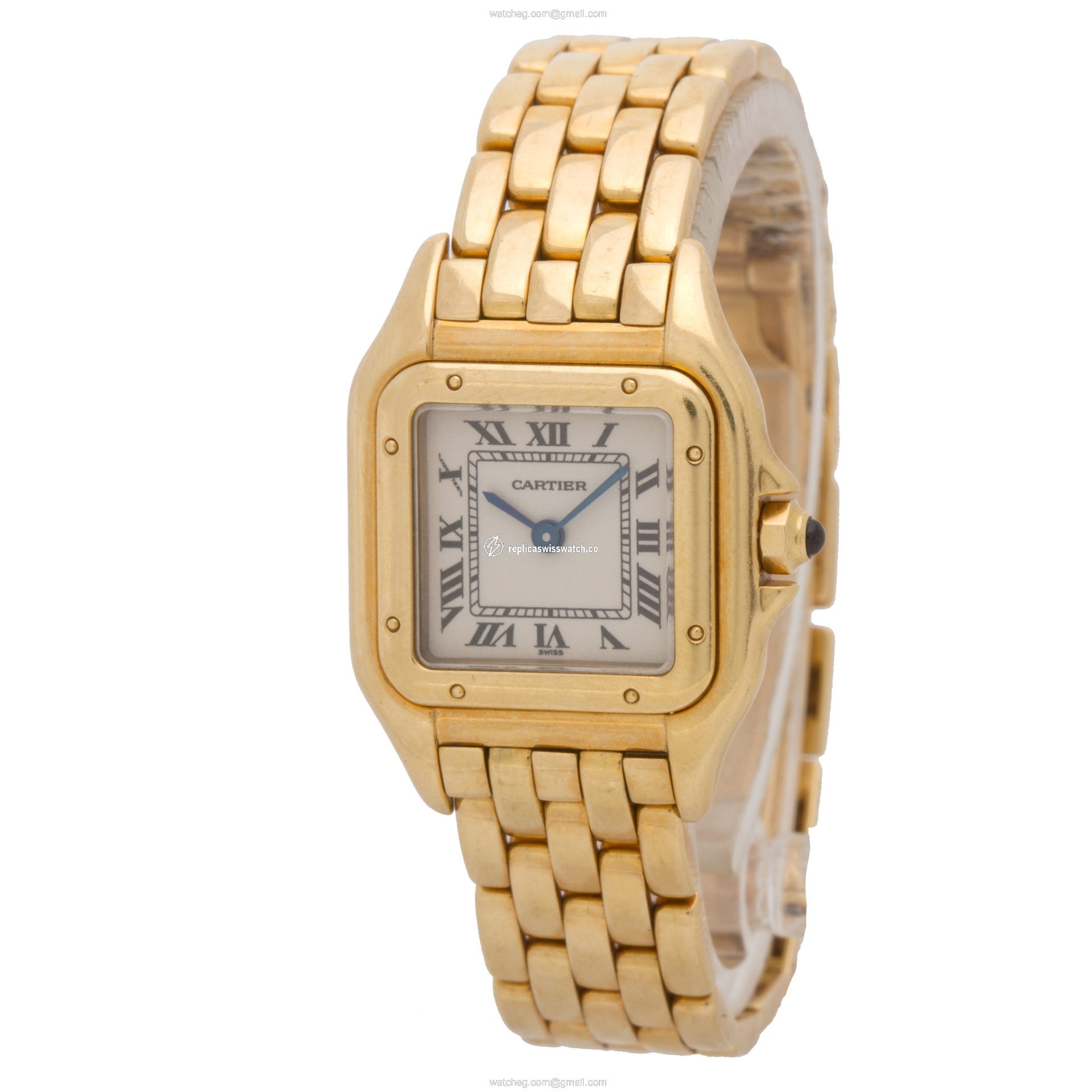 Cartier 08633 Panthere Quartz Female 18k yellow gold Replica