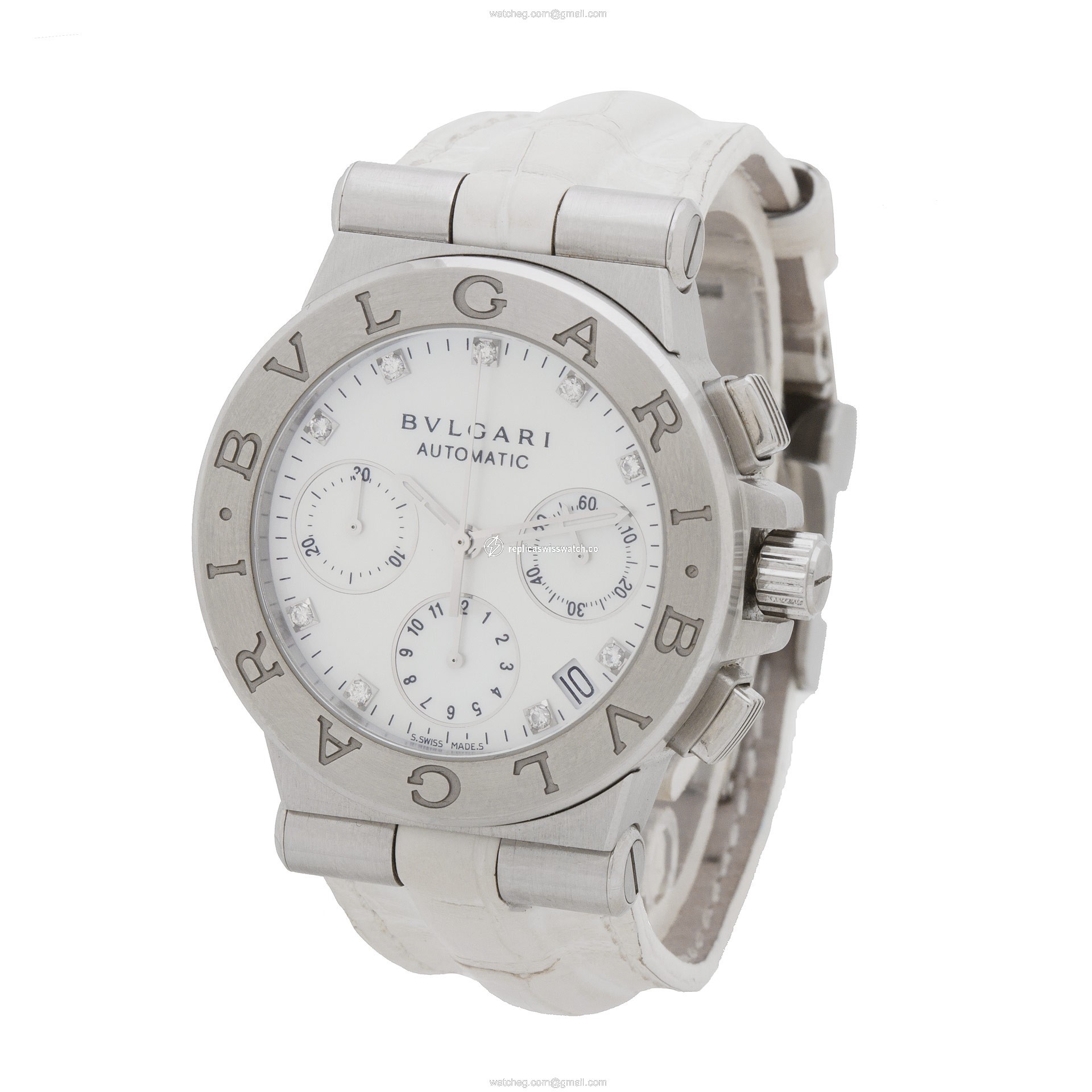 Bvlgari DG 35 S CH Diagono Automatic Unisex Stainless Steel Replica