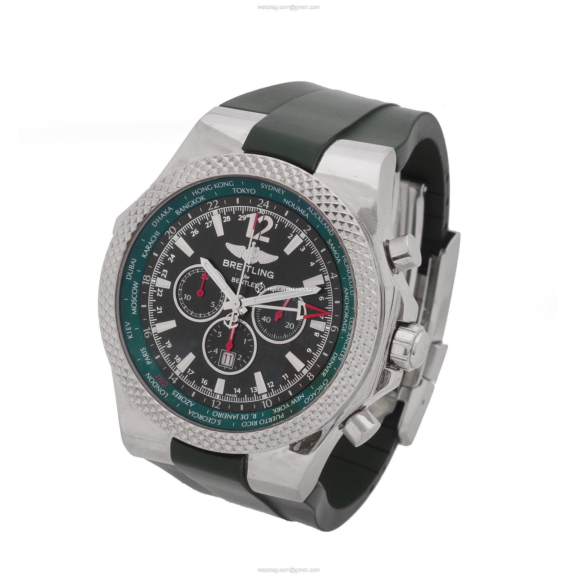 Breitling A47362S4 Bentley GMT Automatic Male Stainless Steel Replica