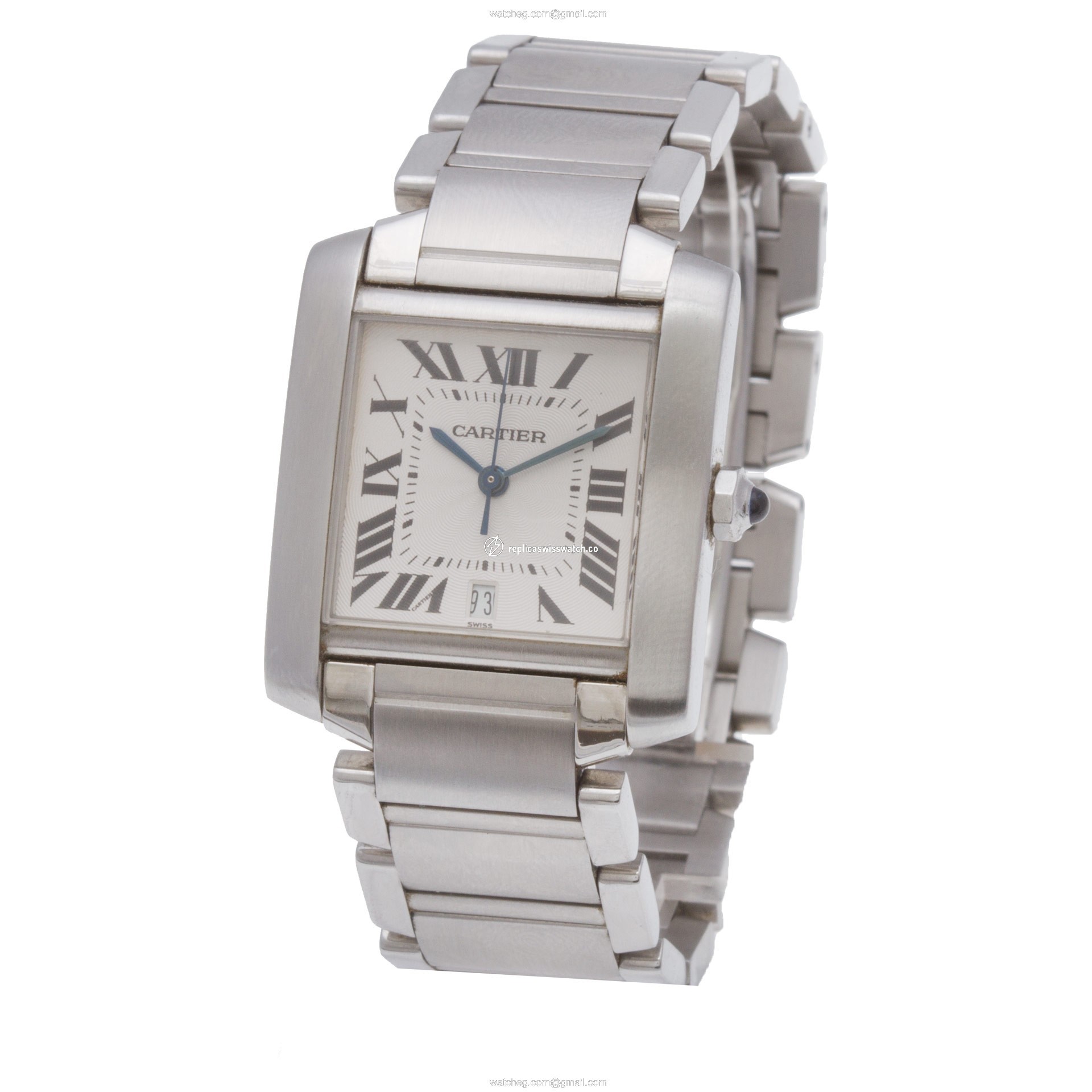 Cartier W51002q3 Tank Francaise Automatic Male Stainless Steel Replica