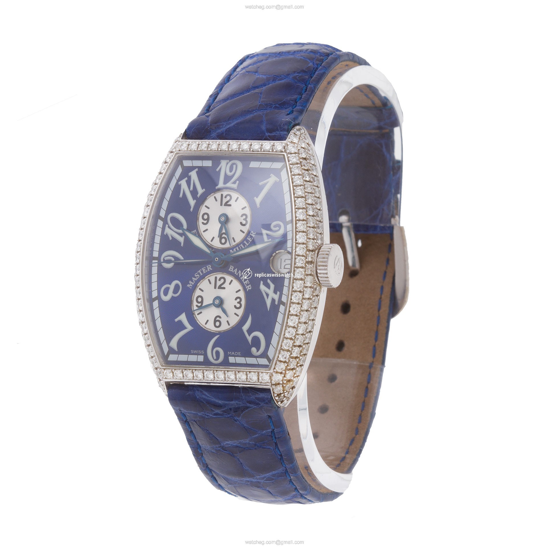 Franck Muller 5850MBD Master of Complication Automatic Male 18k White Gold Replica