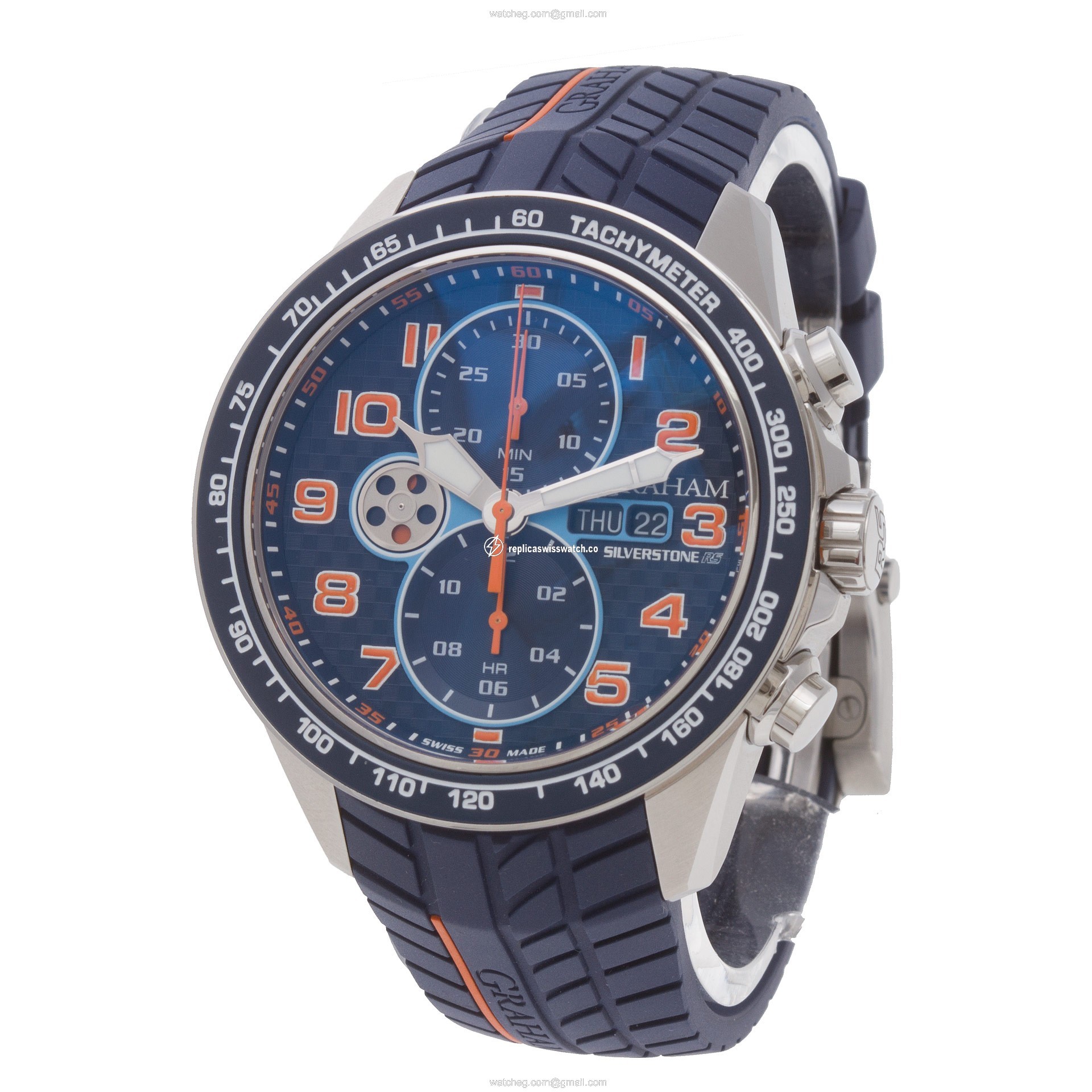 Graham 2STEA.U02A.K107 Silverstone Automatic Male Stainless Steel Replica