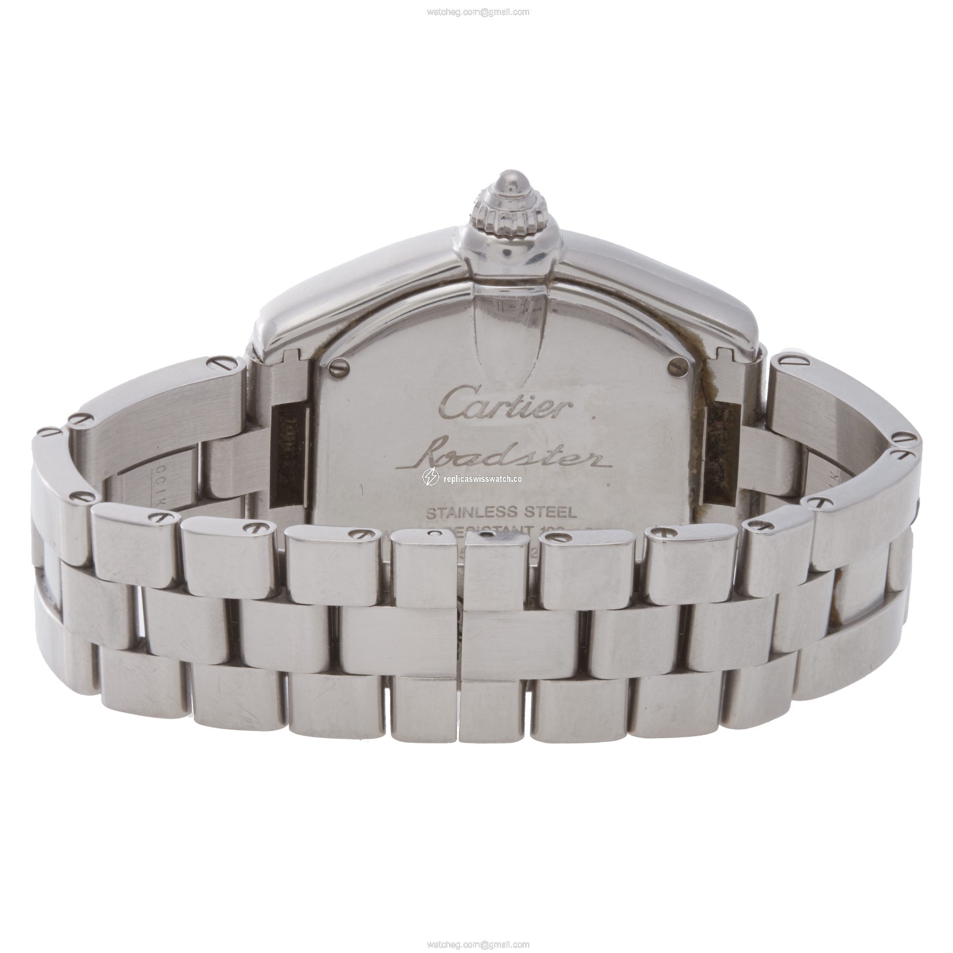 Cartier 2675 Roadster Quartz Female Stainless Steel Replica