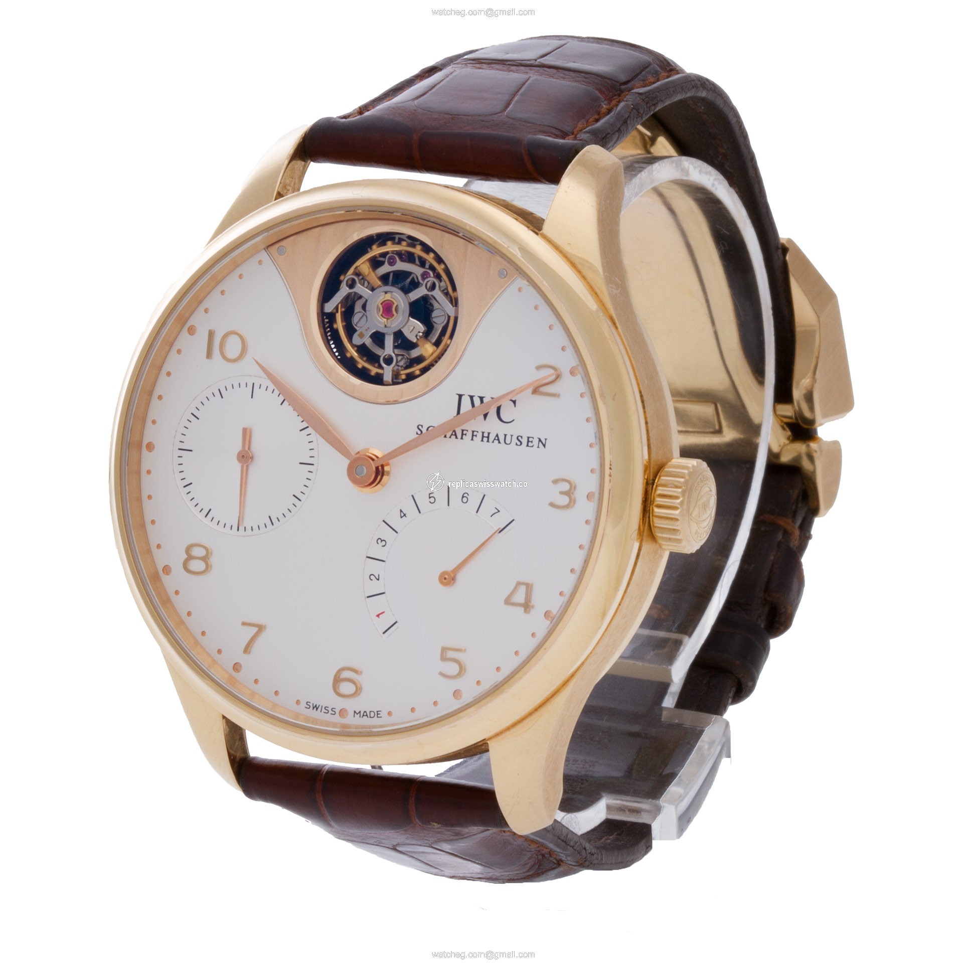 IWC IW504202 Portuguese Automatic Male 18k rose gold Replica