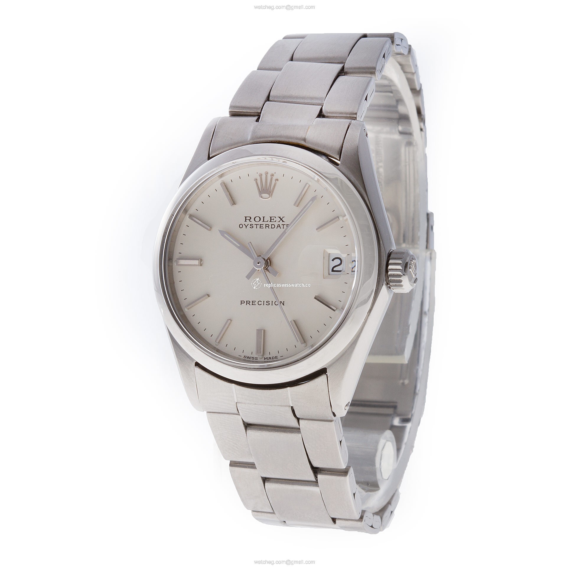 Rolex 6466 oysterdate Manual Unisex Stainless Steel Replica
