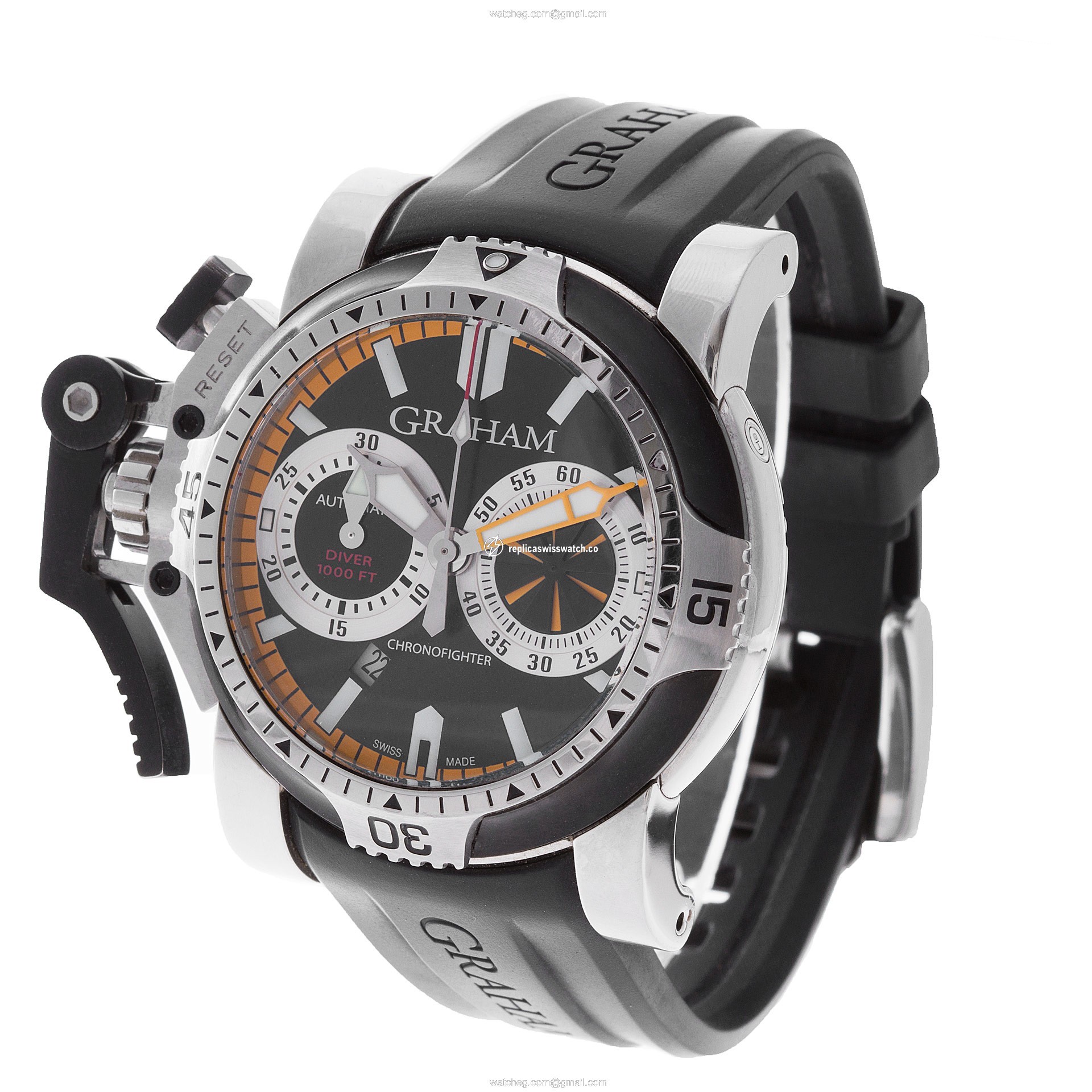 Graham 2OVES.B15A Chronofighter Automatic Male Stainless Steel Replica