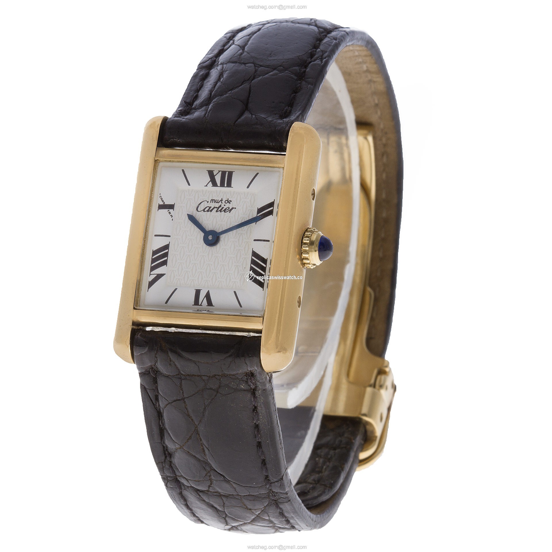 Cartier CC301806 Tank Quartz Female Vermeil Replica