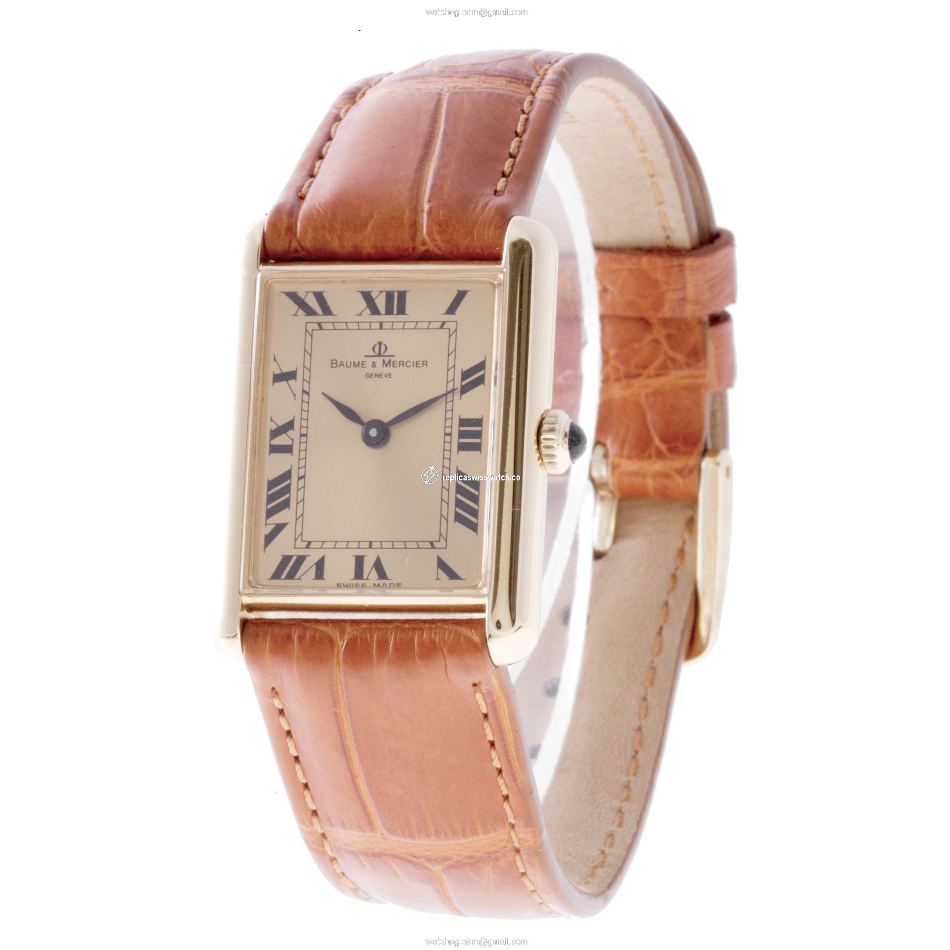 Baume & Mercier 895 Classic Manual Male 18k yellow gold Replica