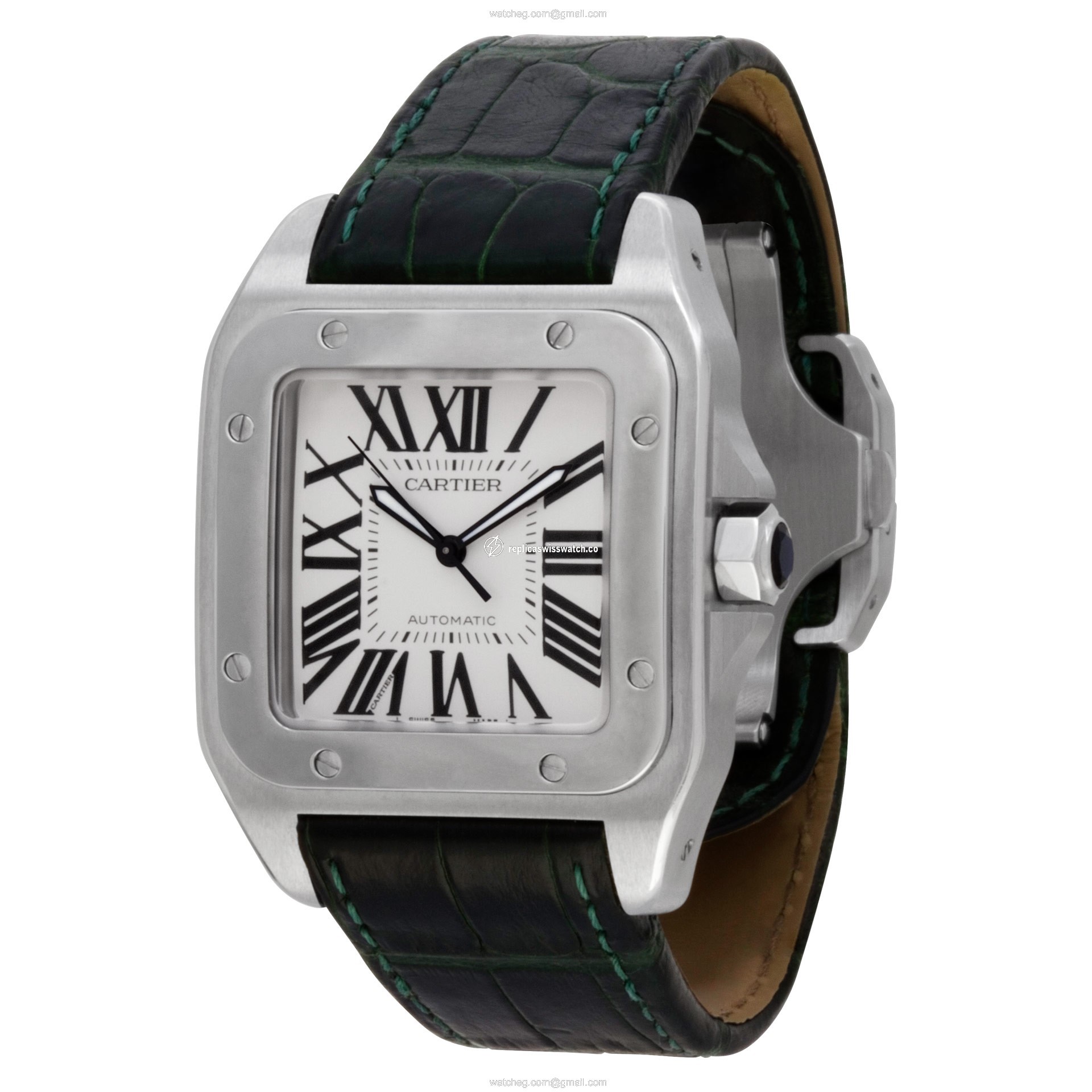 Cartier W20073X8 Santos 100 Automatic Male Stainless Steel Replica