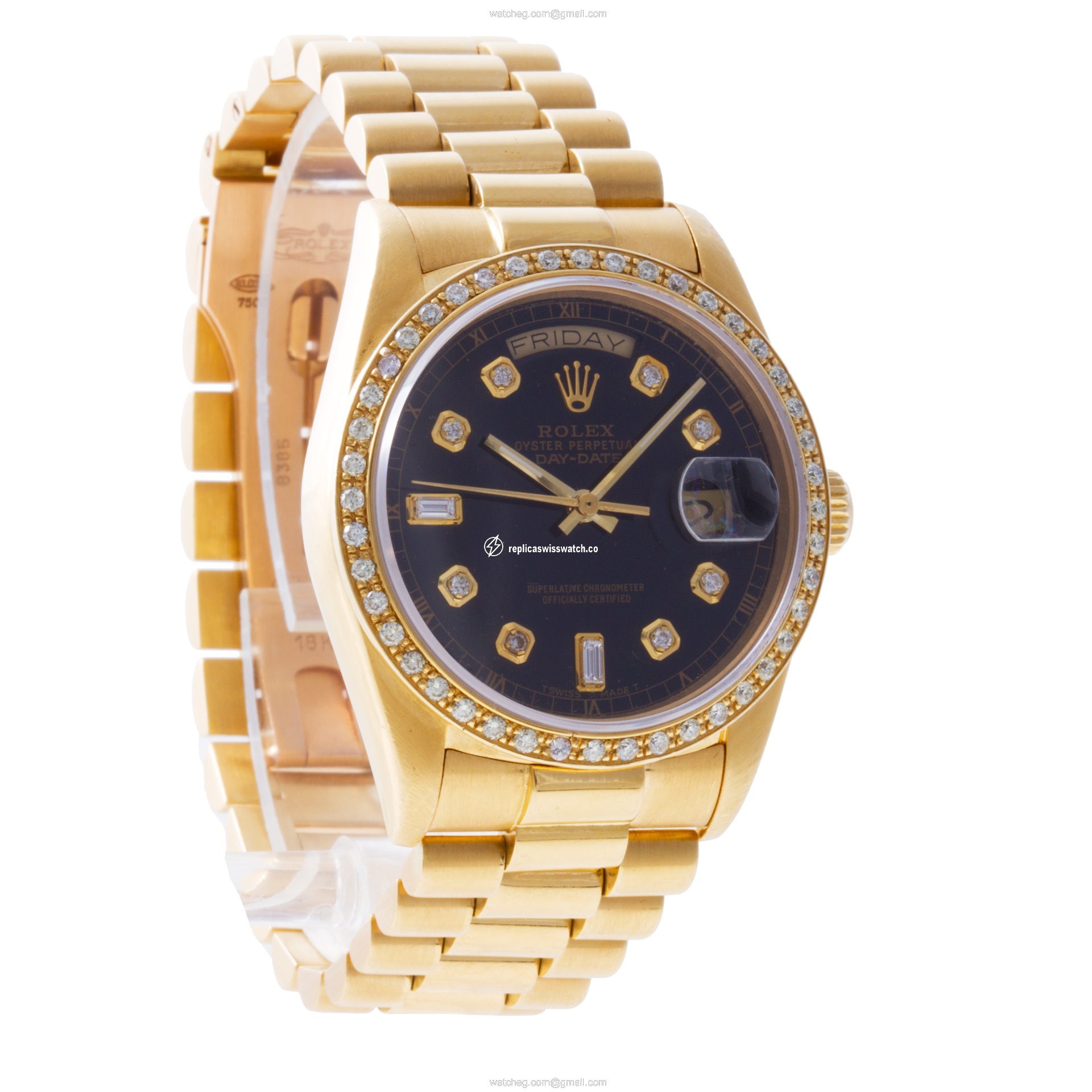 Rolex 18038 Day-Date Automatic Male 18k yellow gold Replica