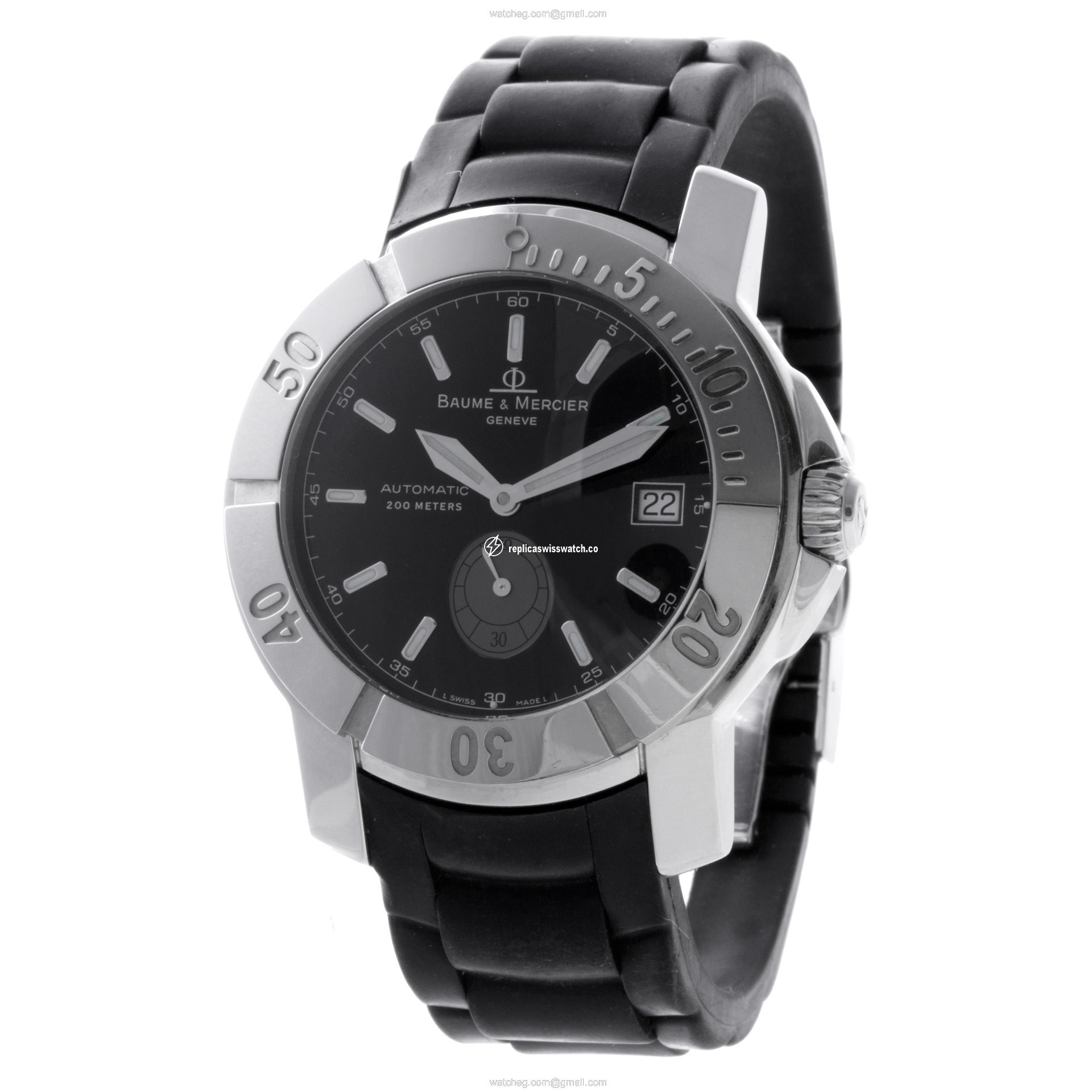 Baume & Mercier moa08123 Capeland Automatic Unisex Stainless Steel Replica
