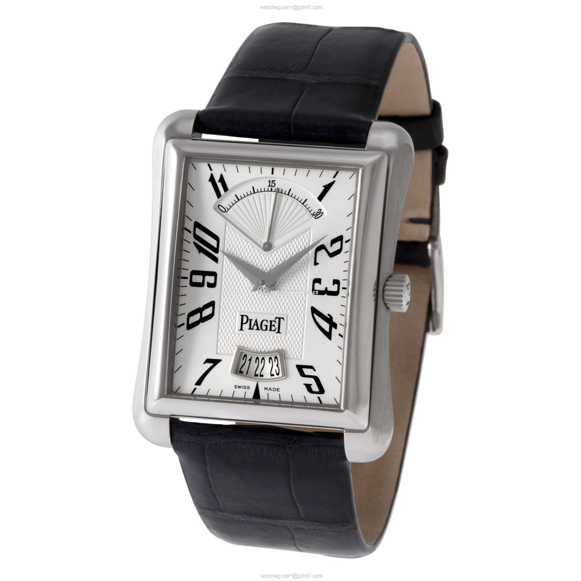 Piaget p10108 Emperador Automatic Male 18k White Gold Replica