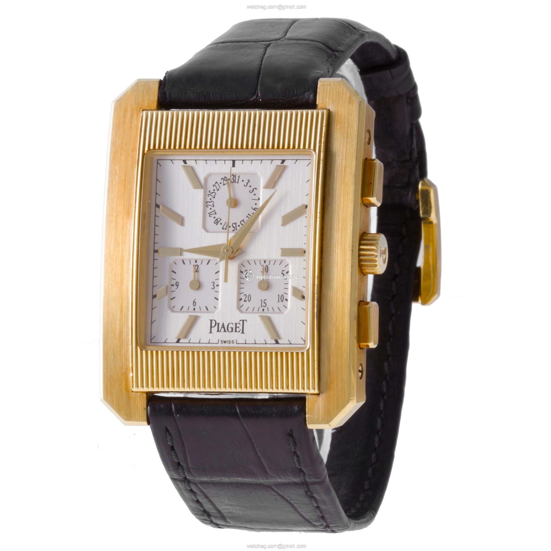 Piaget GOA22086 Protocol Quartz Male 18k Yellow Gold Replica
