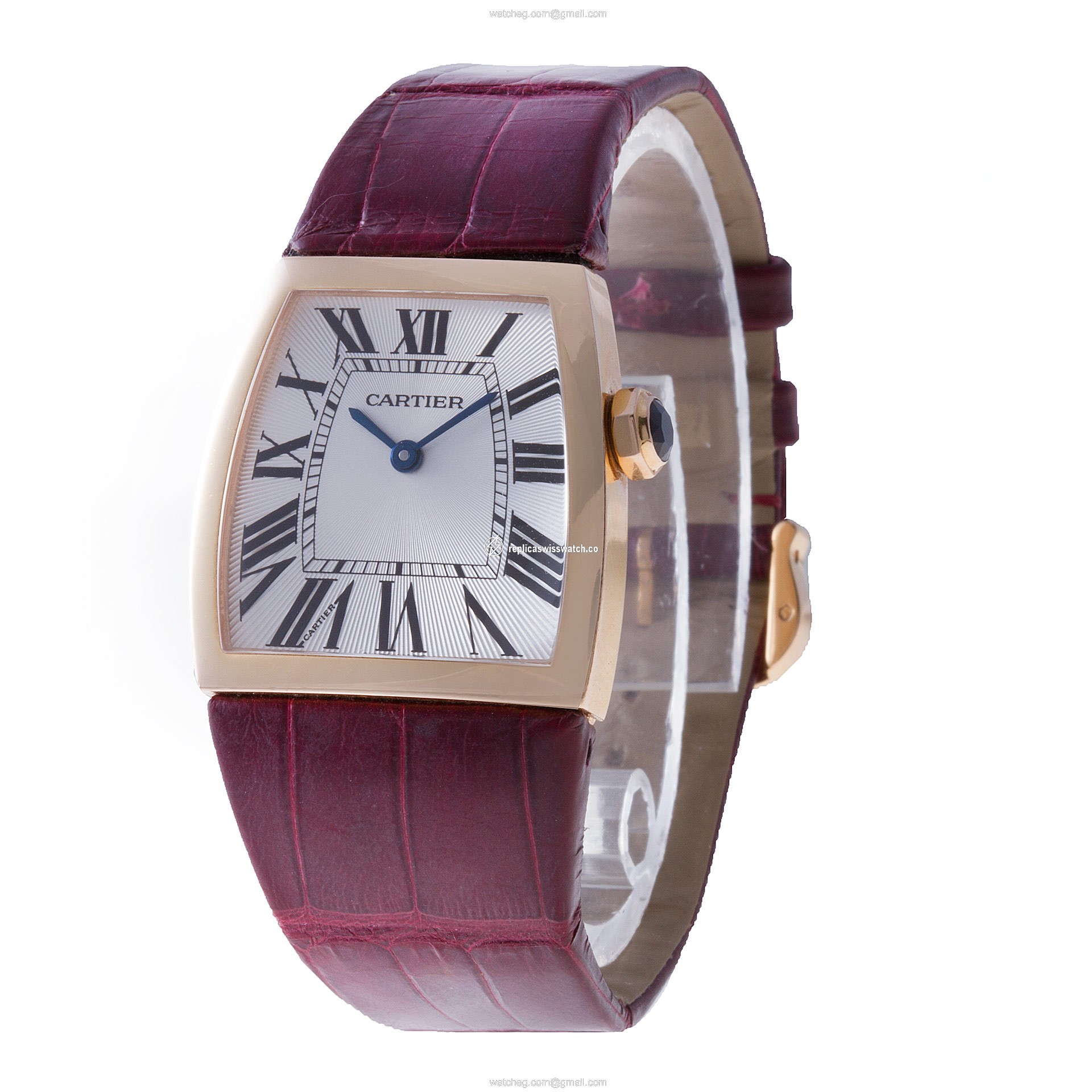 Cartier W6400456 la dona Quartz Female 18k Pink Gold Replica