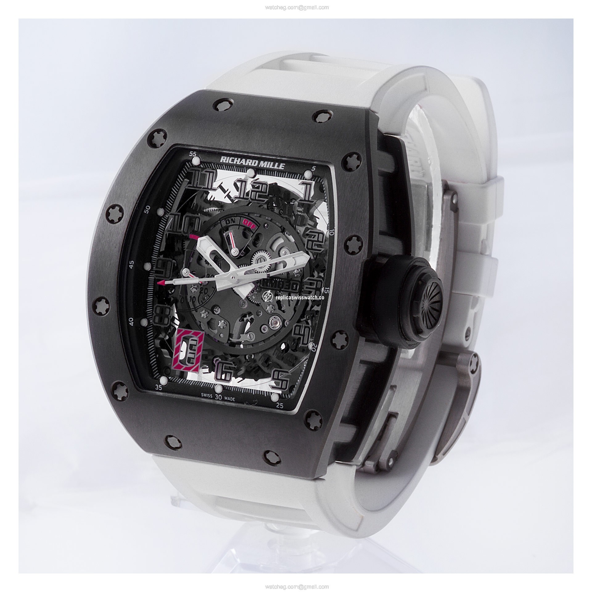Richard Mille rm030 am ti/294 RM030 Automatic Male Titanium Replica