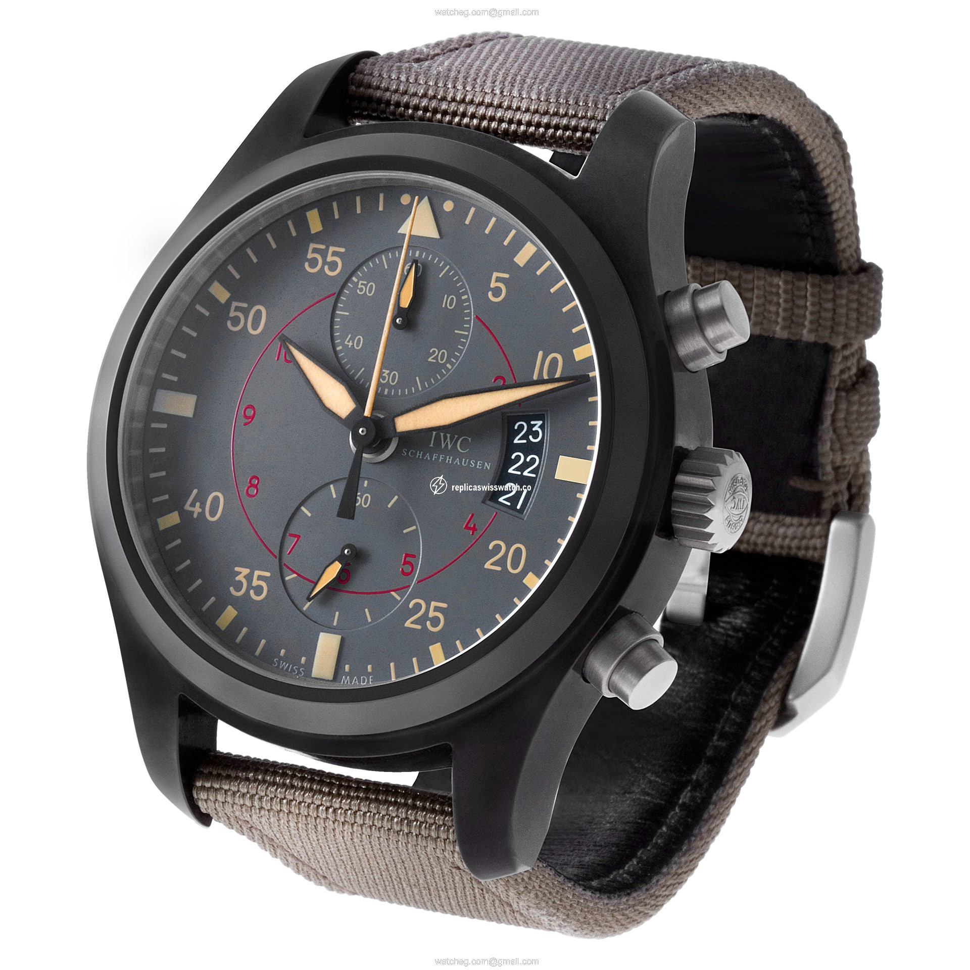 IWC IW388002 Top Gun Mirimar Automatic Male Ceramic Replica