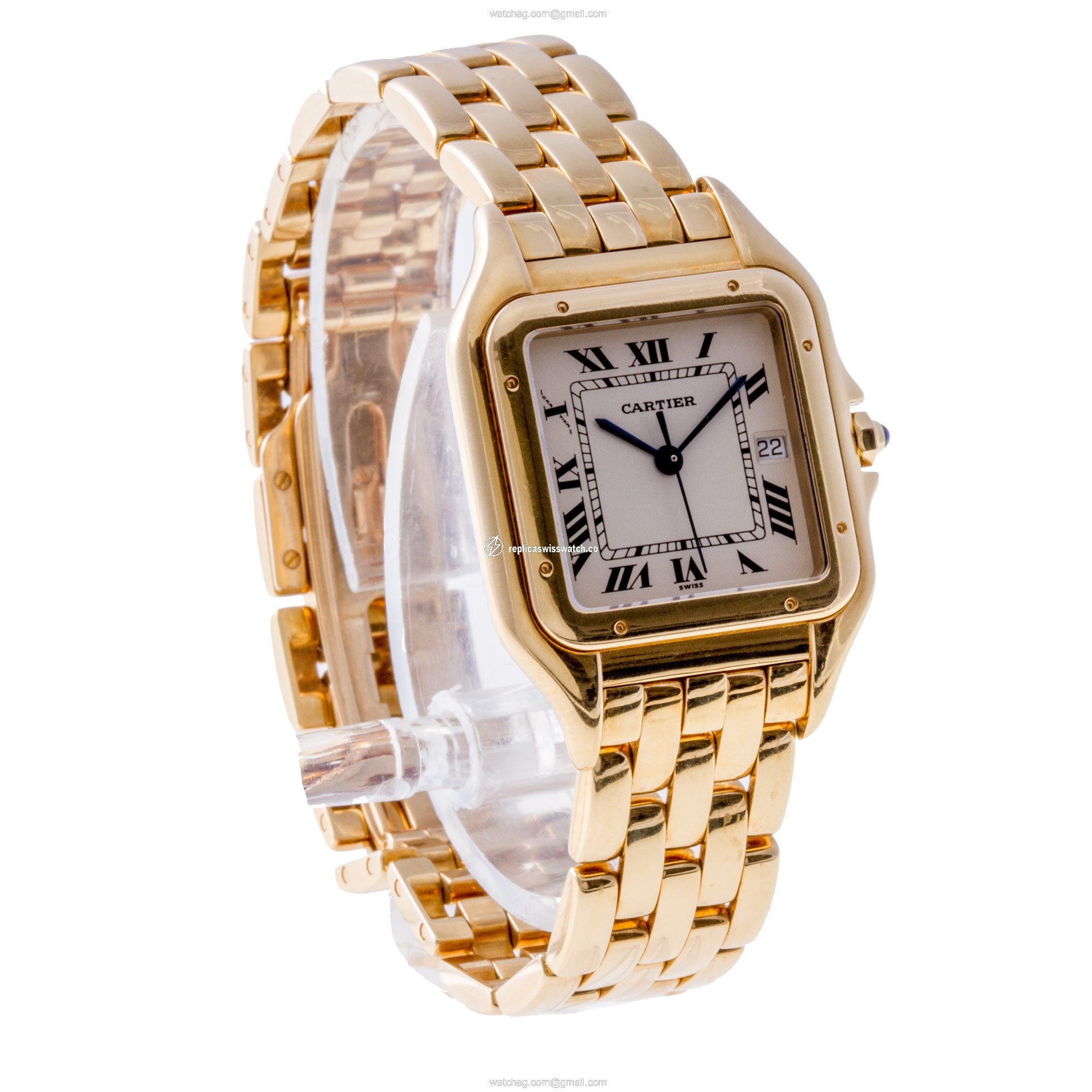 Cartier 887968 Panthere Quartz Male 18k yellow gold Replica