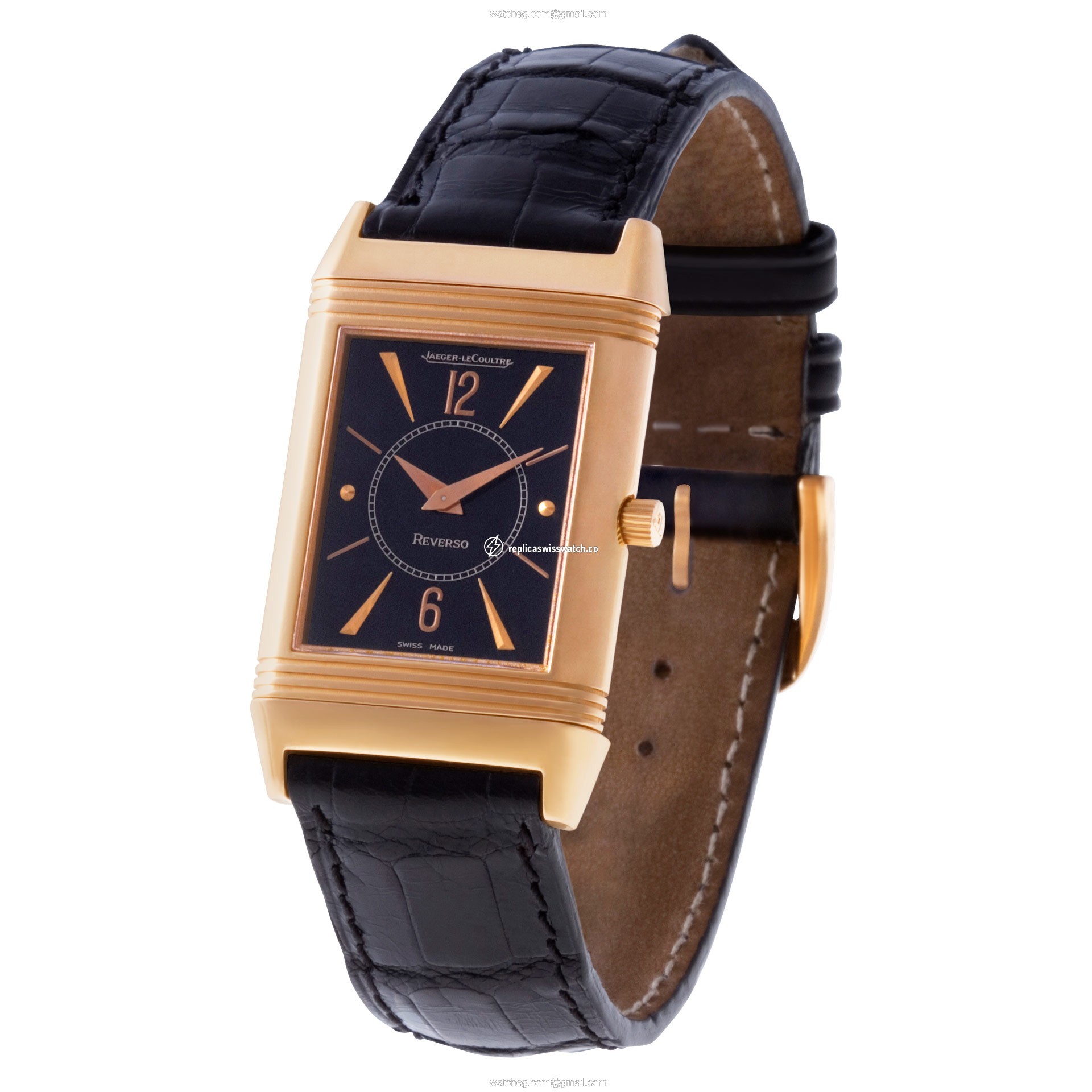 Jaeger LeCoultre 250.2.86 Reverso Manual Female 18k rose gold Replica