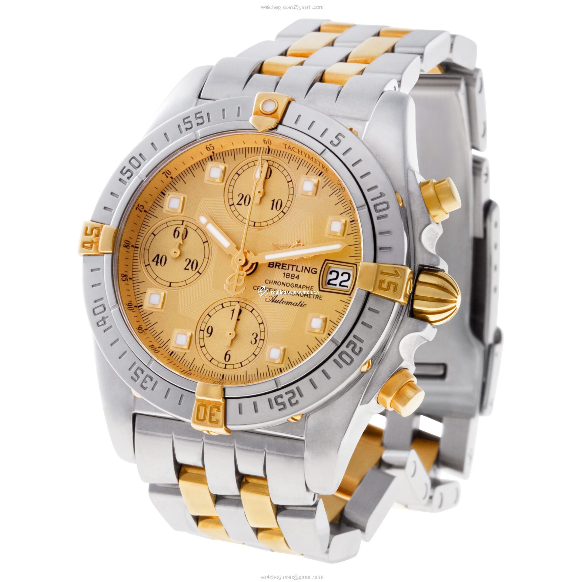 Breitling B13358 Chrono Cockpit Automatic Male 18k gold & Stainless Steel Watches Breitling B13358 Chrono Cockpit Automatic Male 18k gold & Stainless Steel Watches