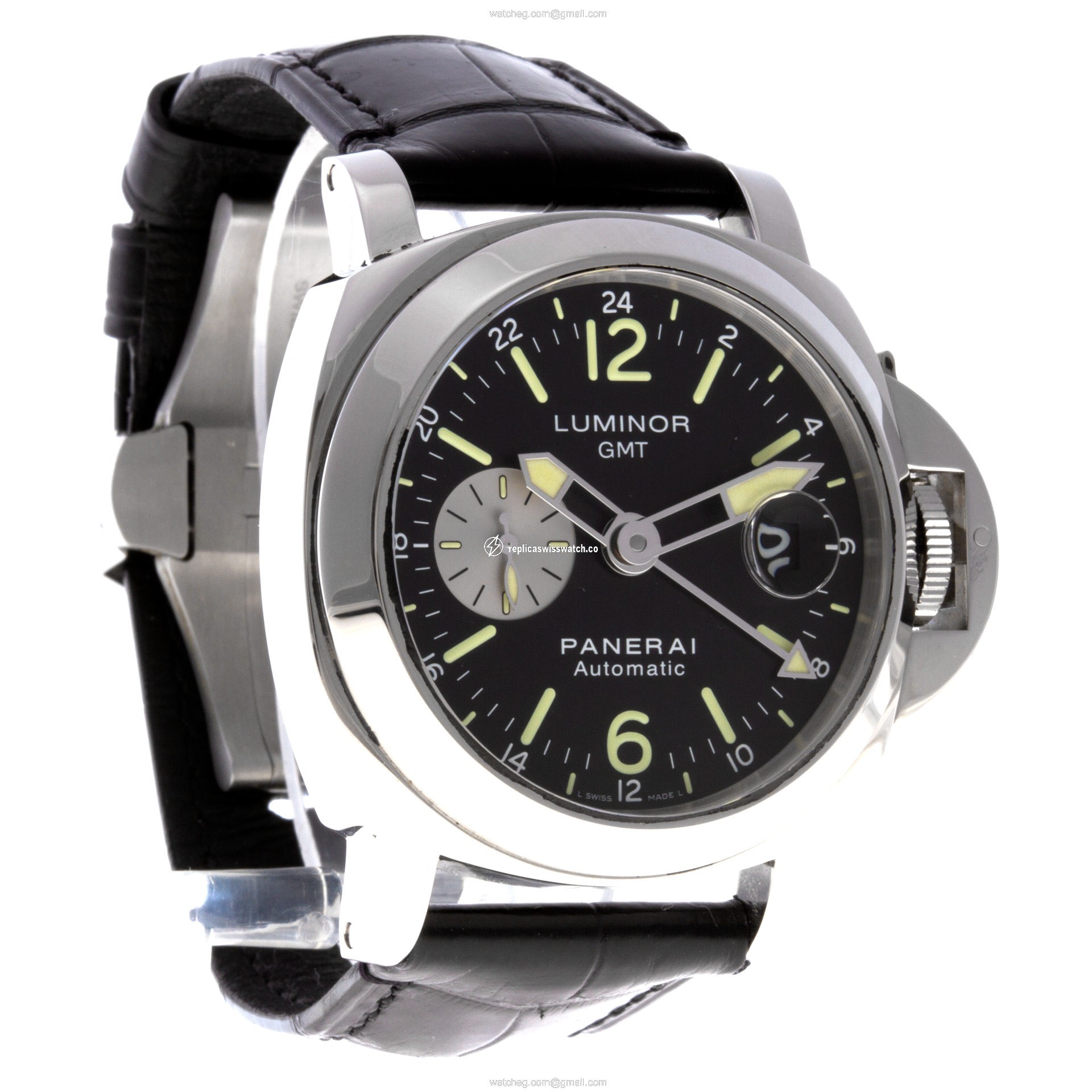 Panerai PAM 088 luminor GMT Automatic Male Stainless Steel Replica