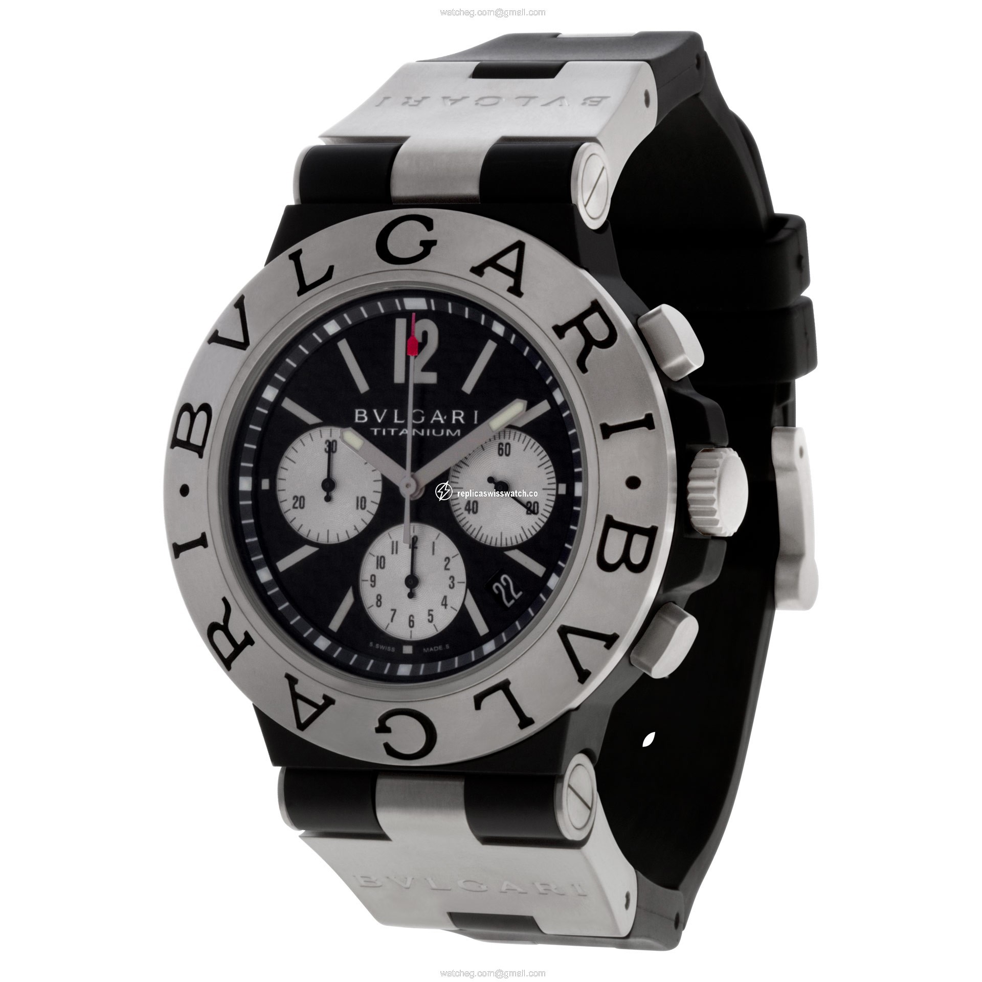 Bvlgari TI 44 TA CH Diagono Automatic Male Titanium Replica