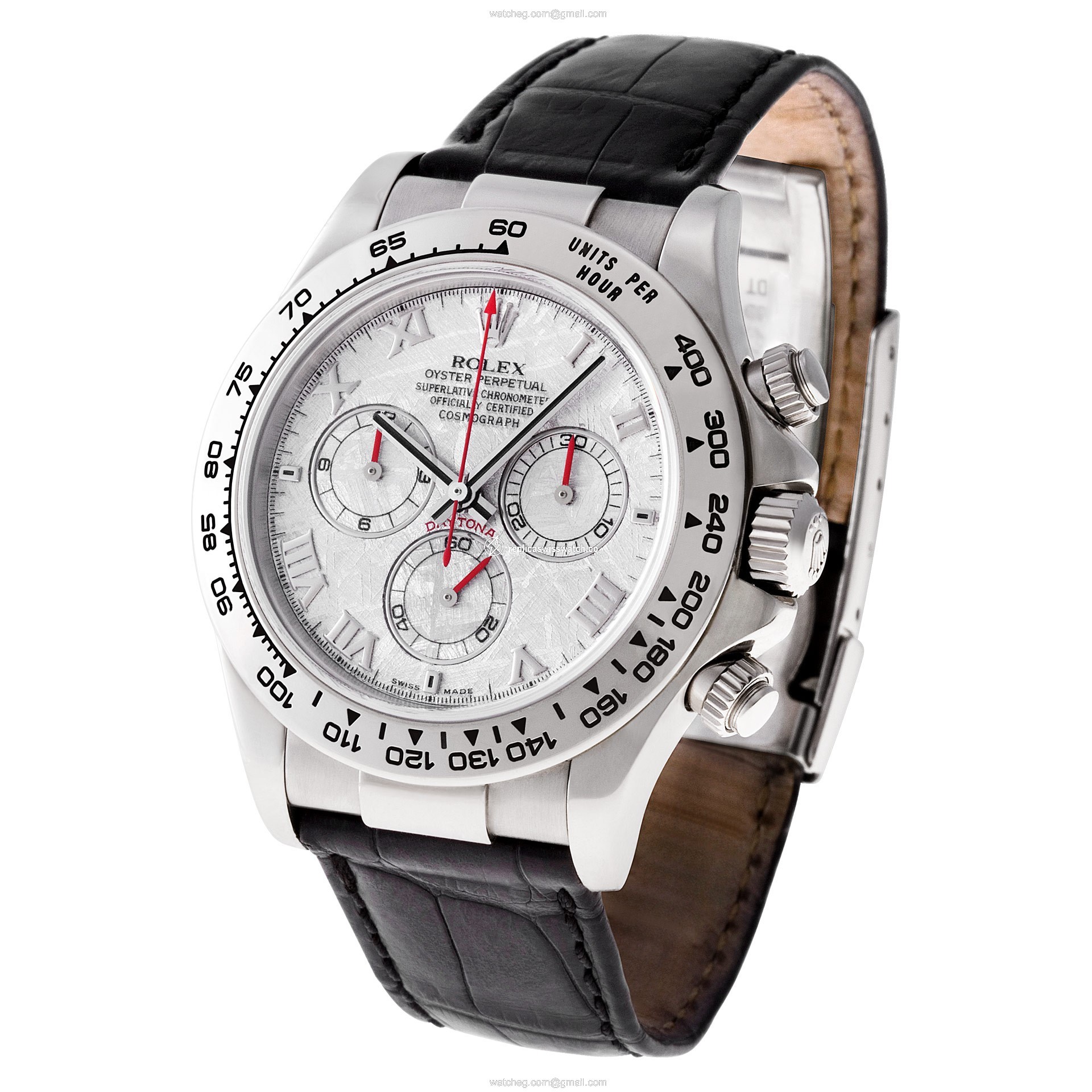 Rolex 1165519 Daytona Automatic Male 18k White Gold Replica