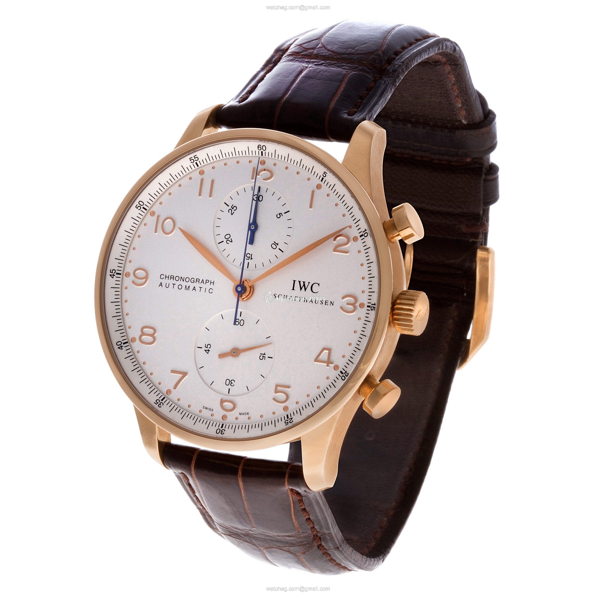 IWC IW371480 Portuguese Automatic Male 18k rose gold Replica
