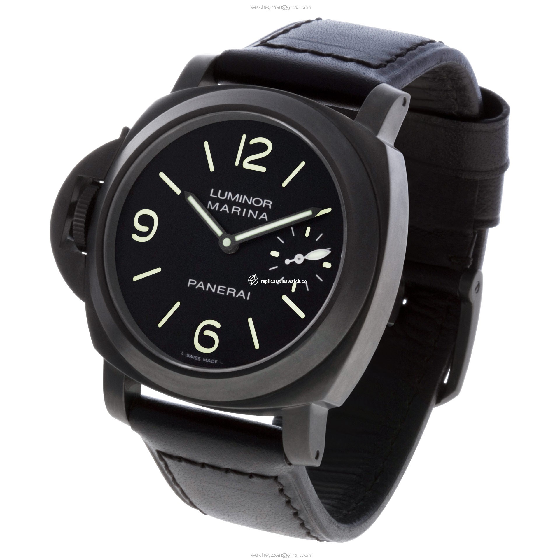 Panerai PAM00026 Luminor Marina Manual Male PVD Replica