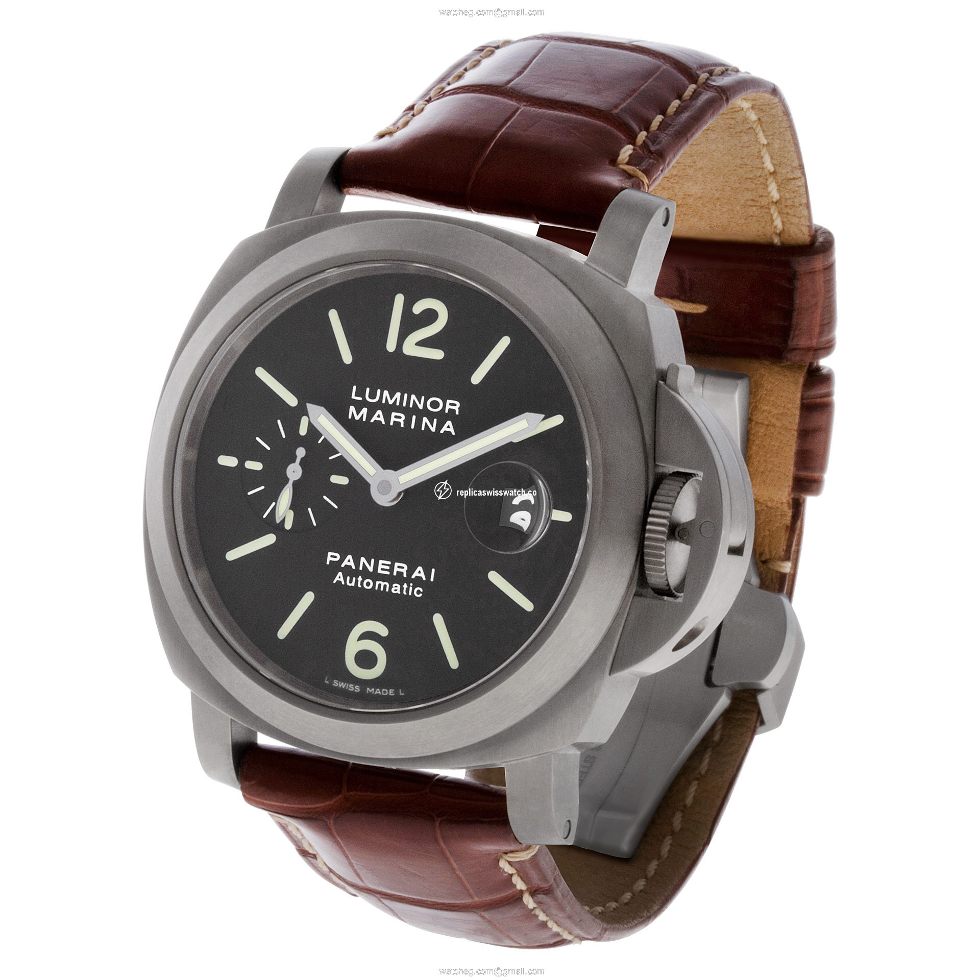 Panerai PAM 240 Luminor Marina Automatic Male Titanium Replica