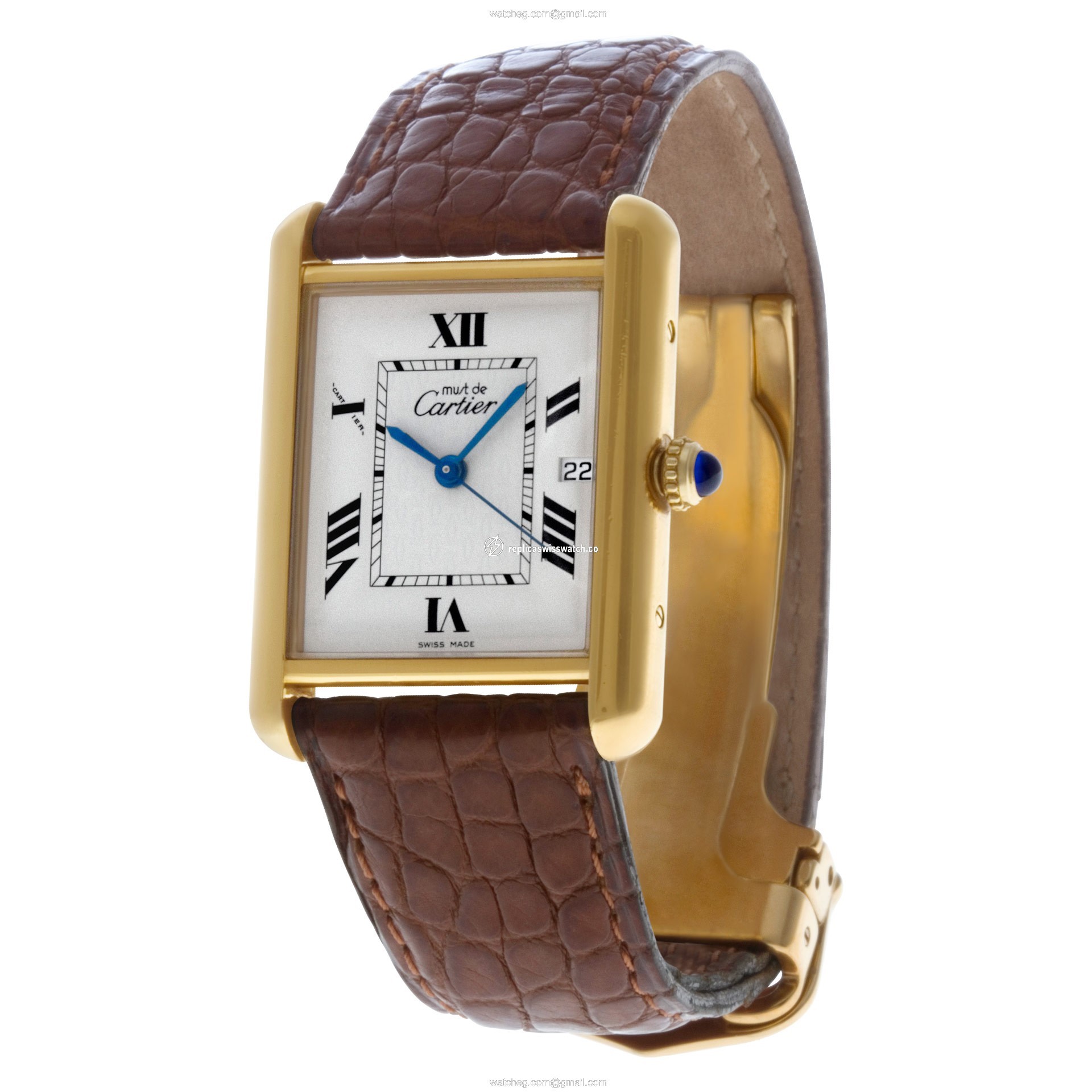 Cartier 2413 Tank Quartz Female plaque Replica