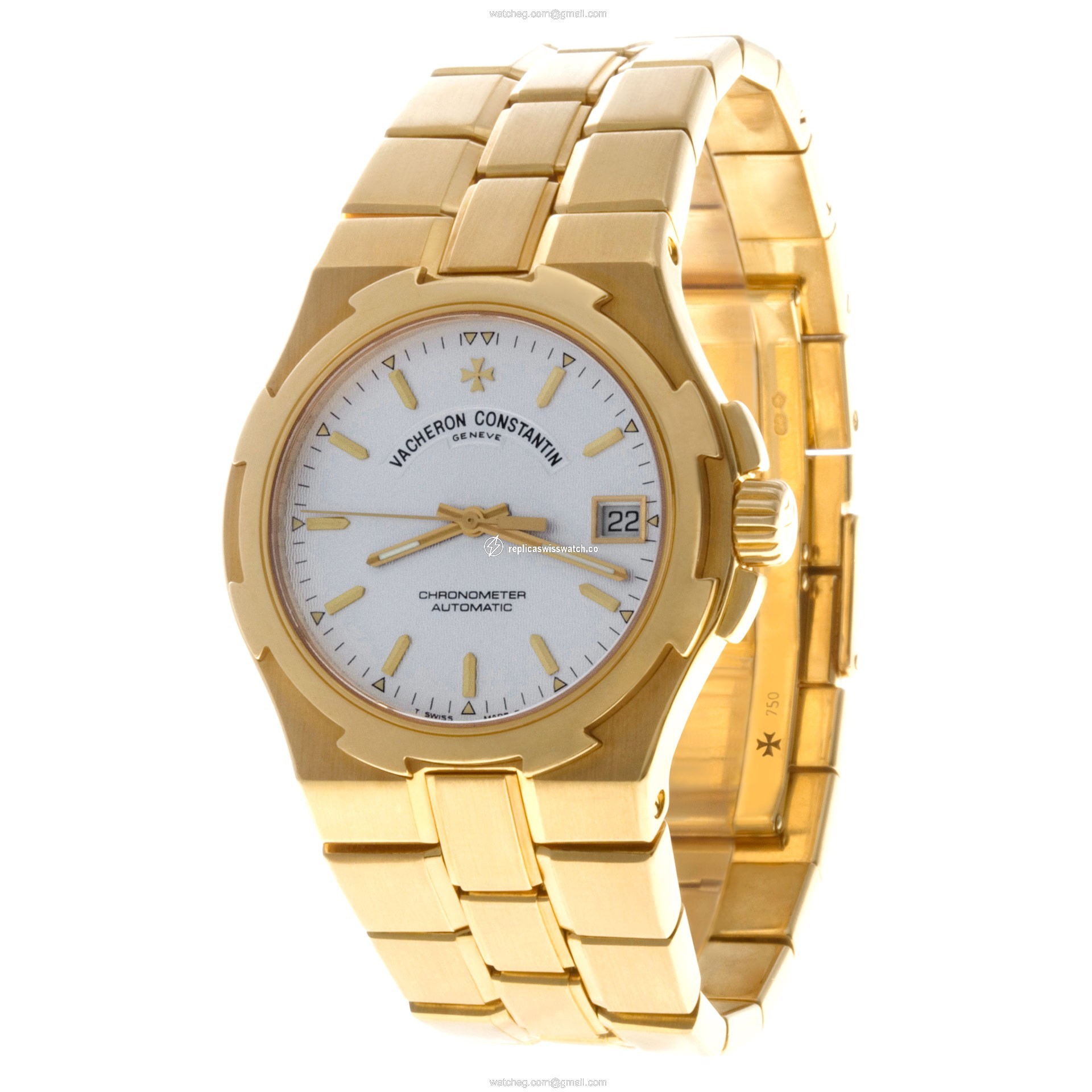 Vacheron Constantin 42042/423J-8726 Overseas Automatic Male 18k yellow gold Replica