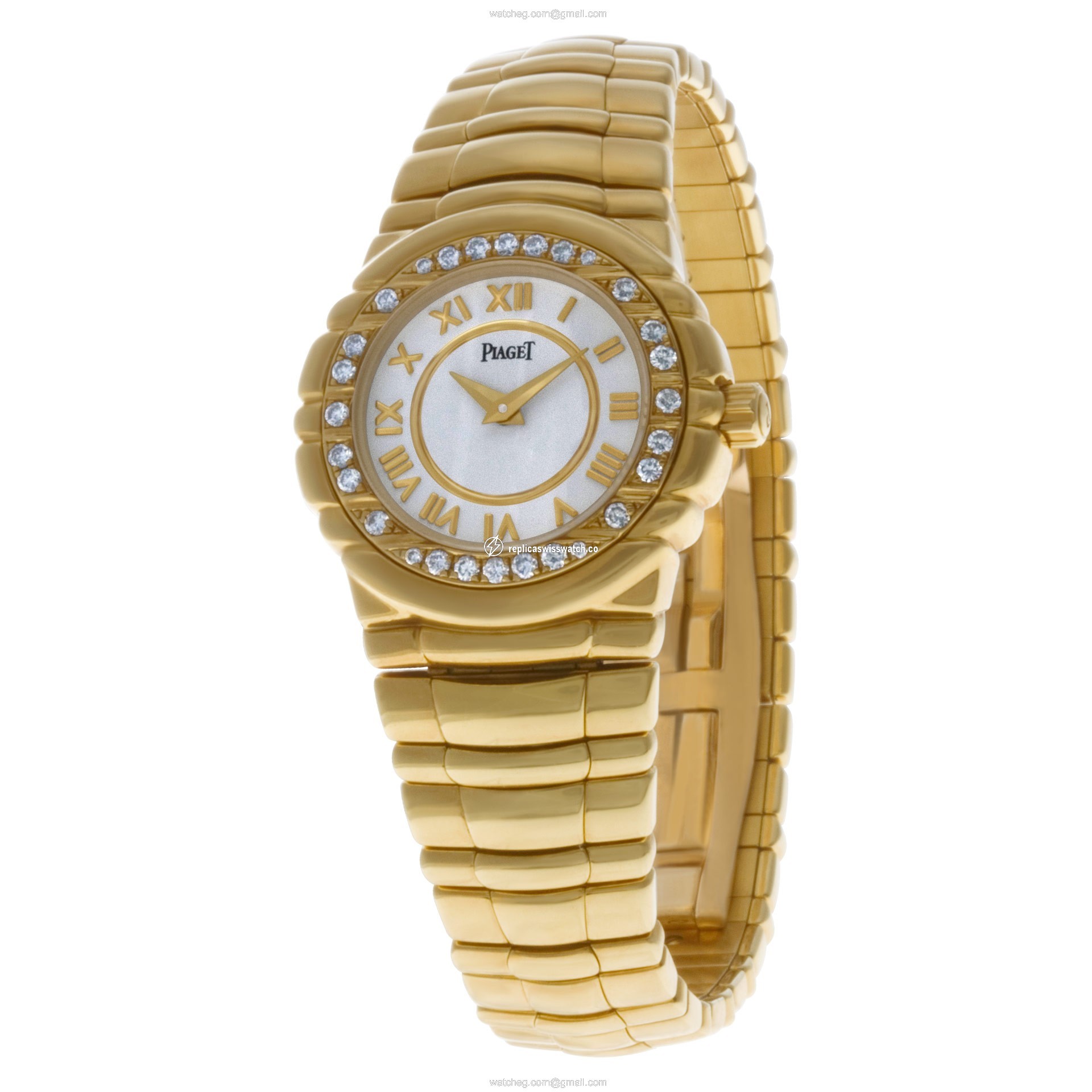 Piaget 16033m401d Tanagra Quartz Female 18k yellow gold Replica