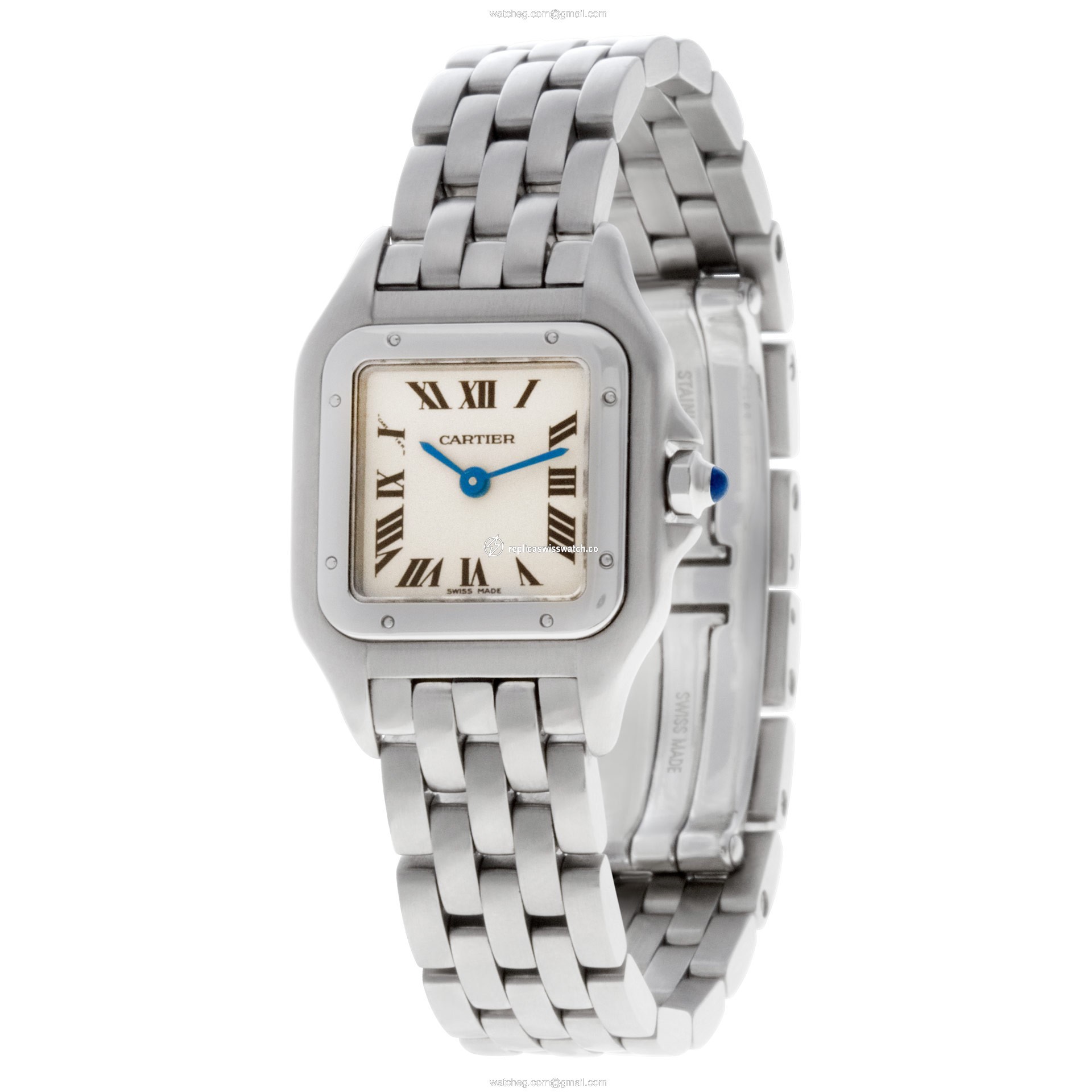 Cartier 1320 Panthere Quartz Female Stainless Steel Replica