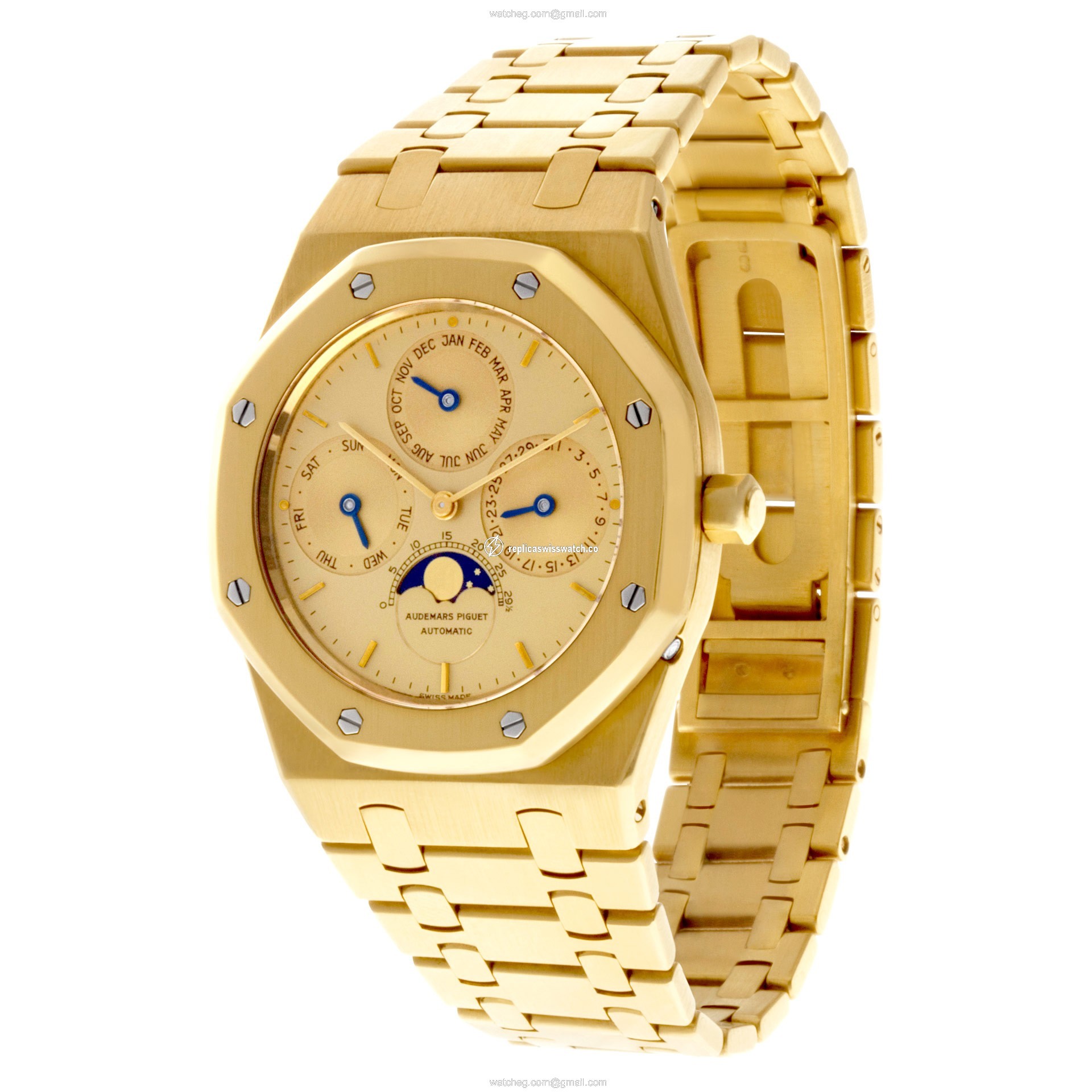 Audemars Piguet 25654ba Royal Oak Automatic Male 18k yellow gold Replica