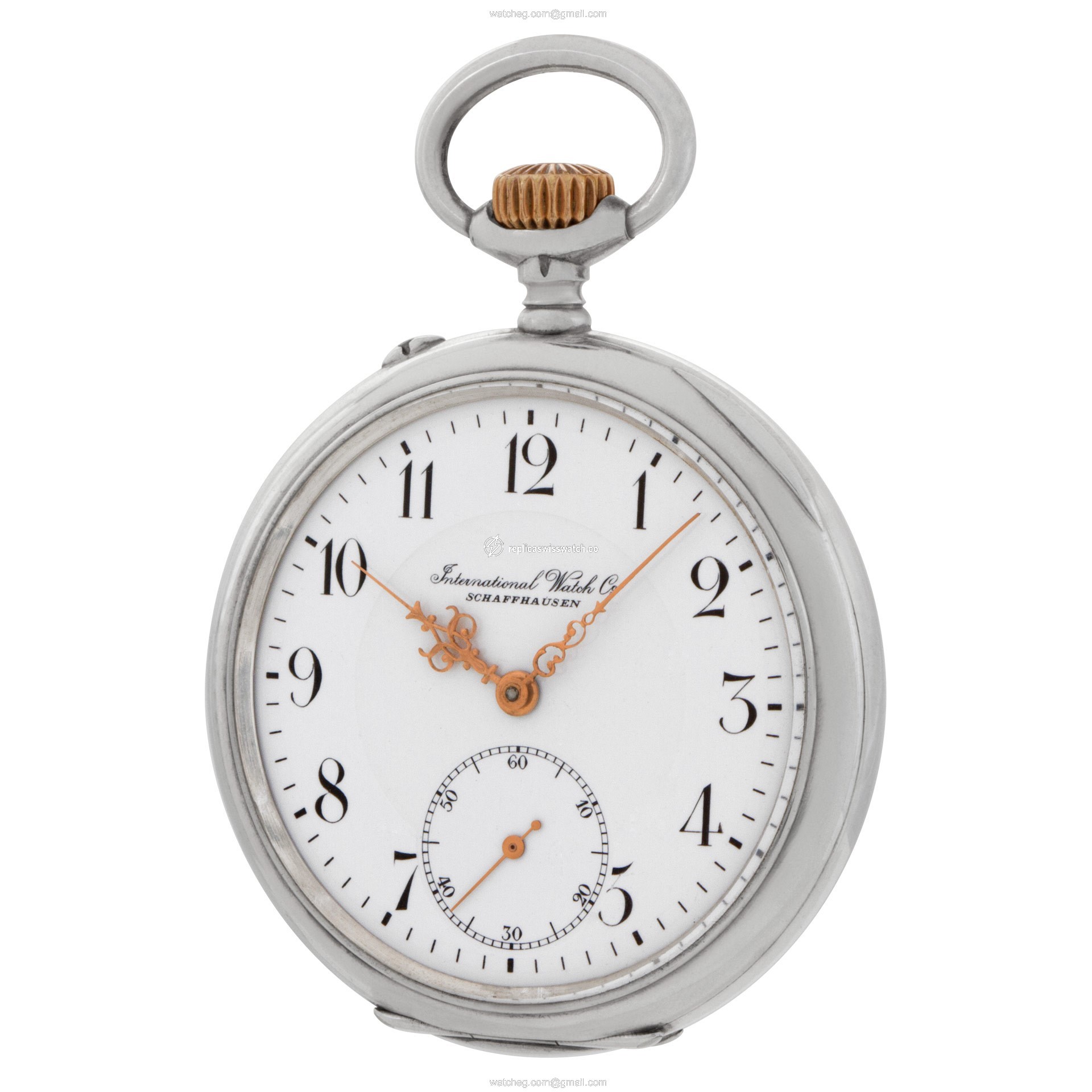 IWC IWC 2744 pocket watch Manual Male Silver Replica