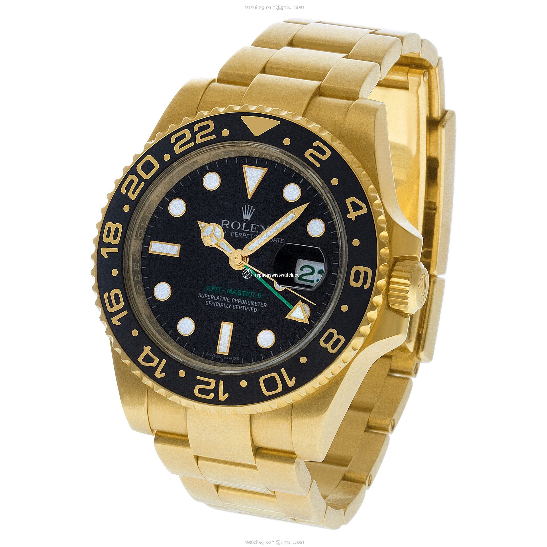 Rolex 116718 GMT-Master Automatic Male 18k yellow gold Watches Rolex 116718 GMT-Master Automatic Male 18k yellow gold Watches