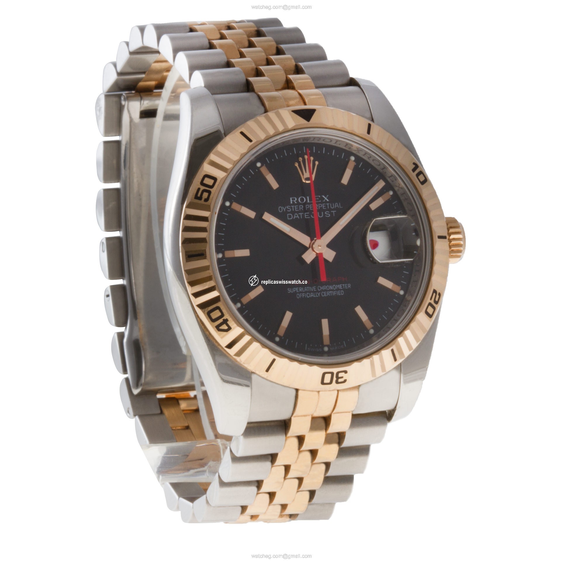 Rolex 116261 Turn-O-Graph Automatic Male Stainless Steel Replica