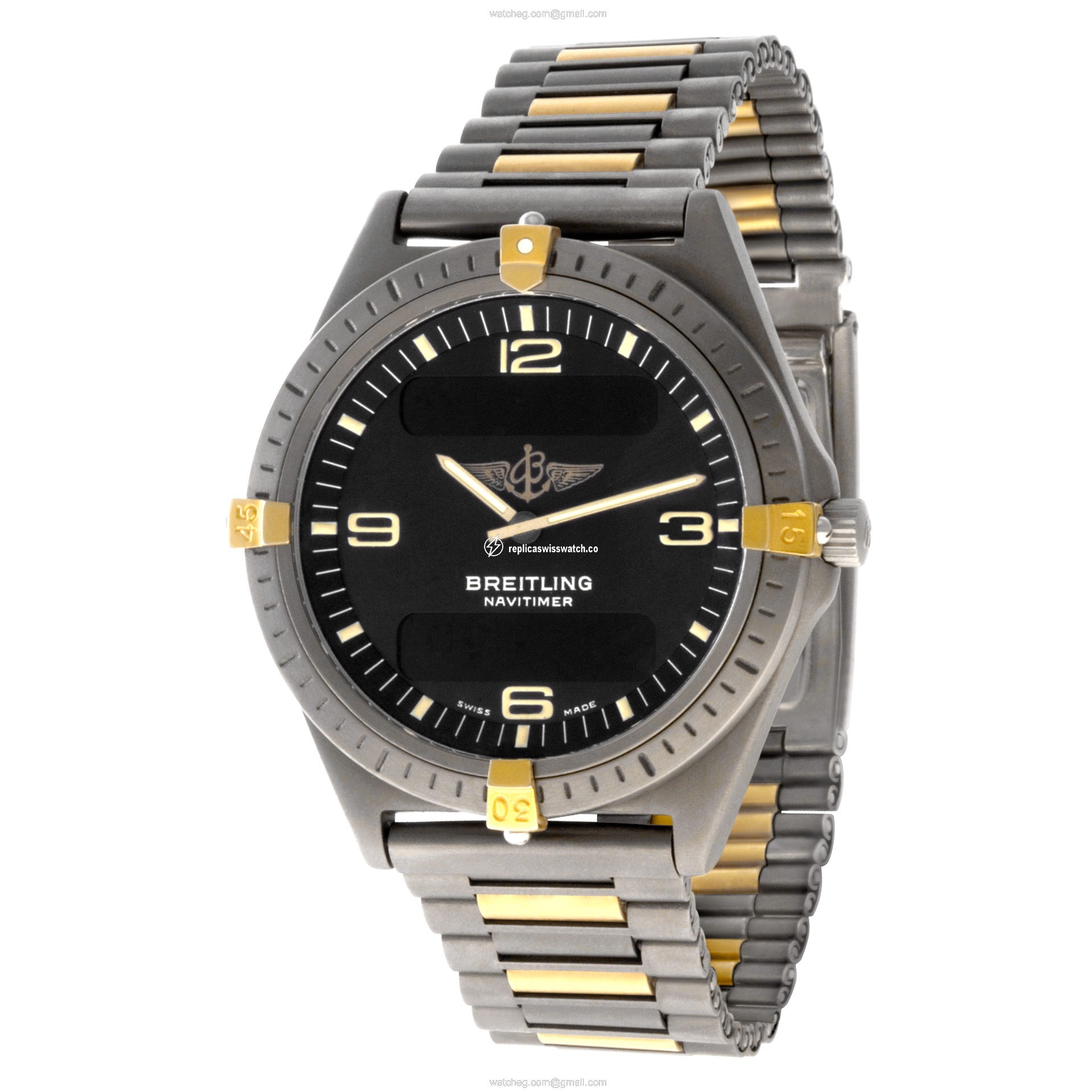 Breitling 80360 Aerospace Quartz Male Titanium Watches Breitling 80360 Aerospace Quartz Male Titanium Watches