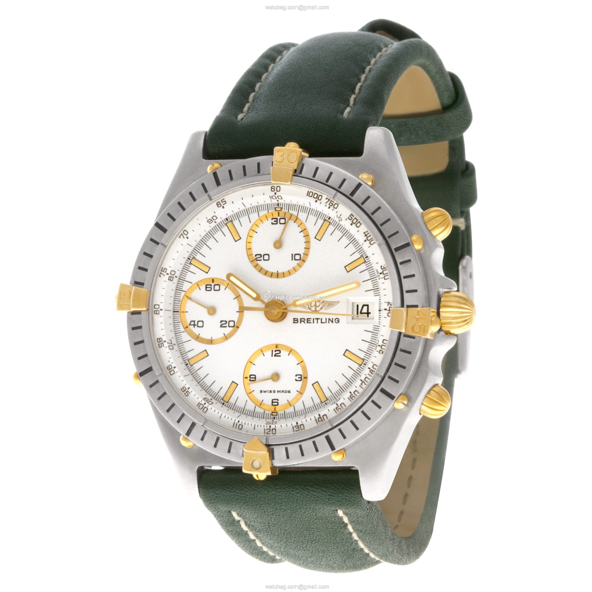 Breitling 81950 Chronograph Automatic Unisex 18k gold & Stainless Steel Replica