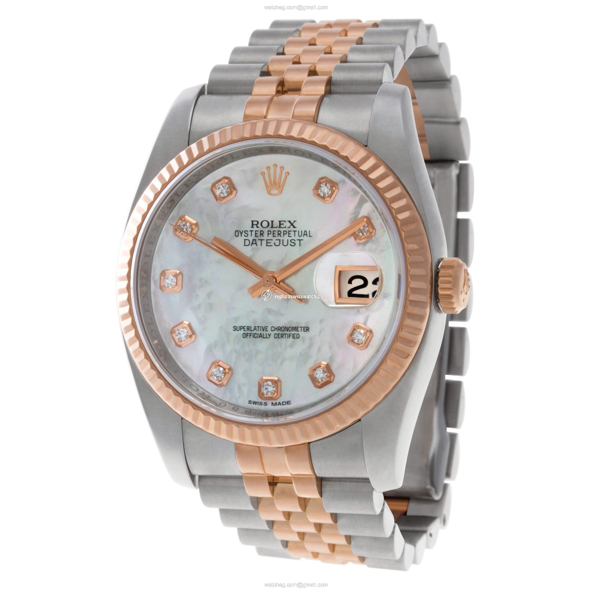 Rolex 116231mbj Datejust Automatic Female Stainless Steel Replica