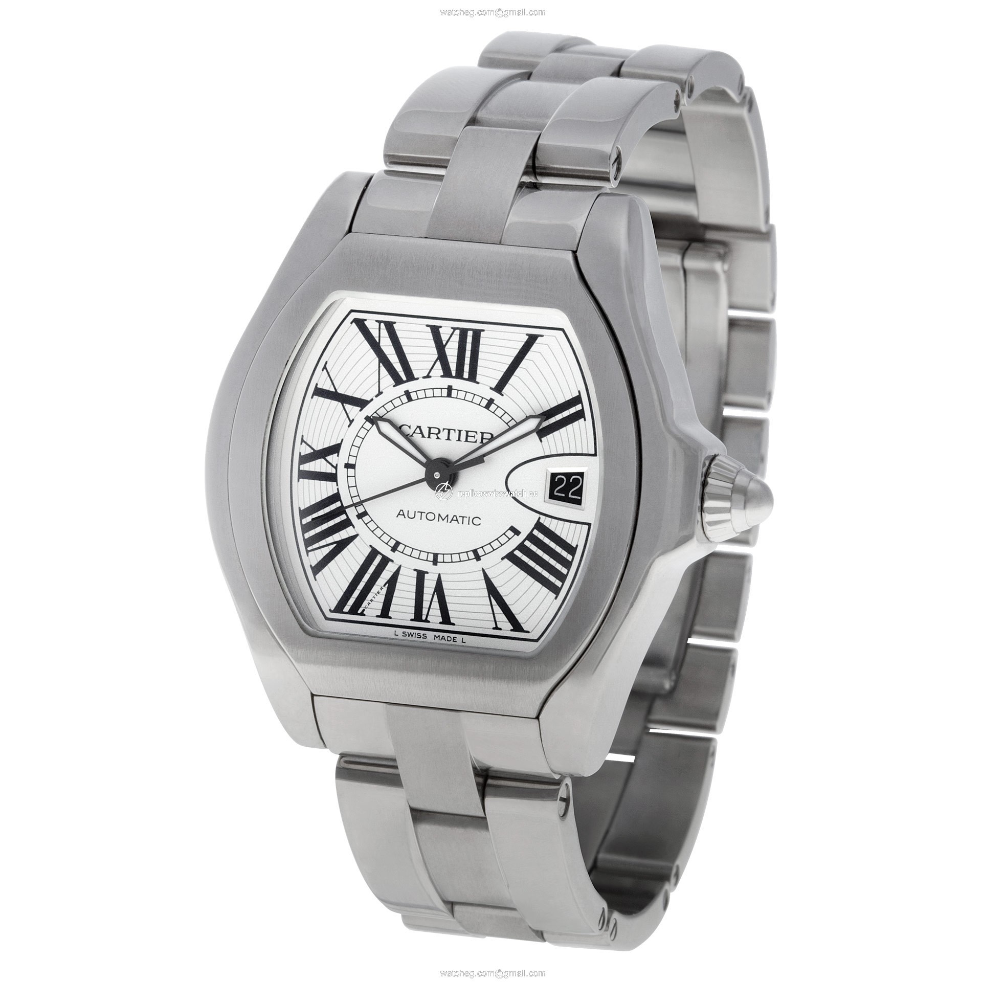 Cartier 3312 Roadster Automatic Male Stainless Steel Replica